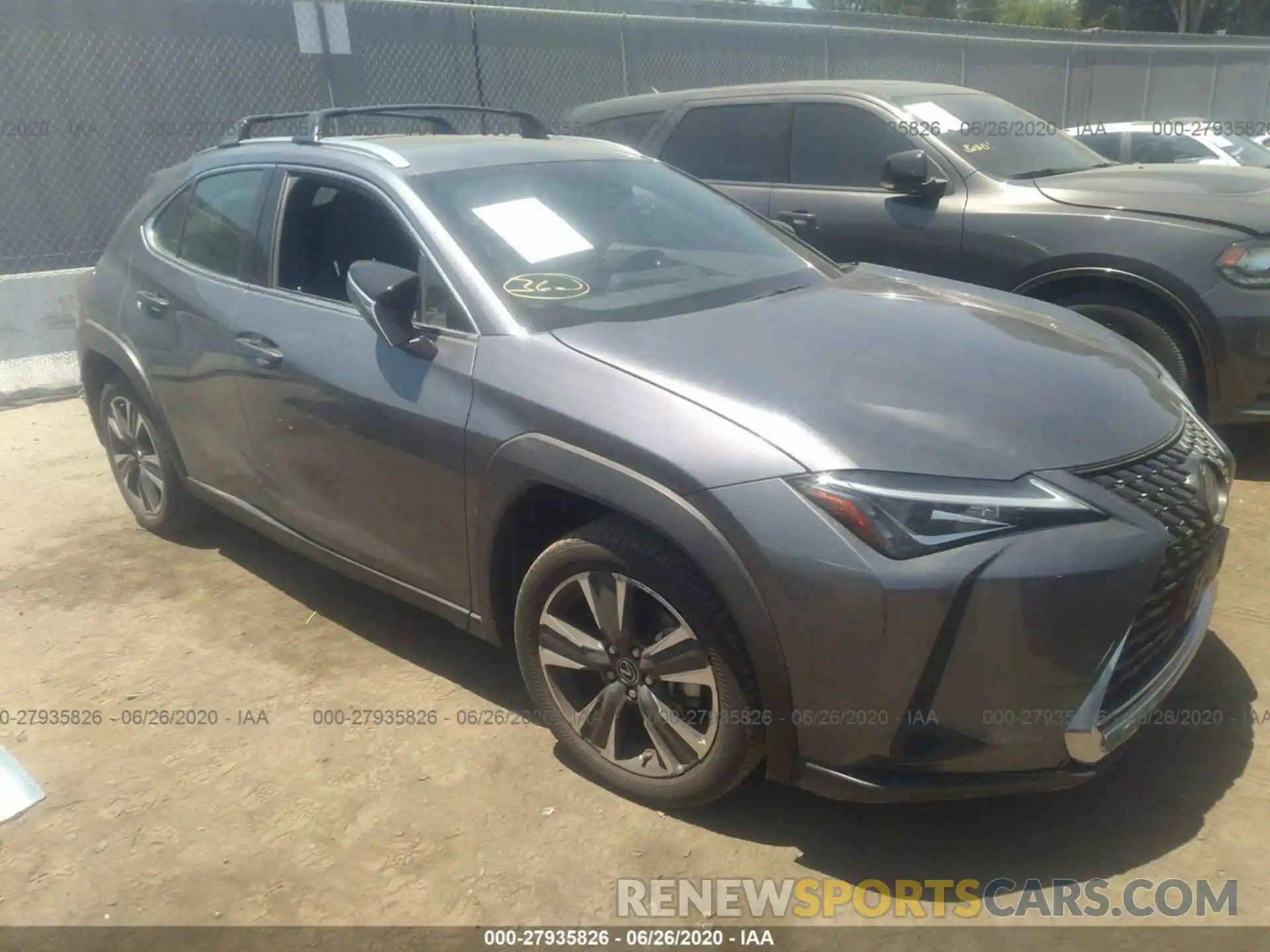 1 Фотография поврежденного автомобиля JTHY3JBH6K2004966 LEXUS UX 2019