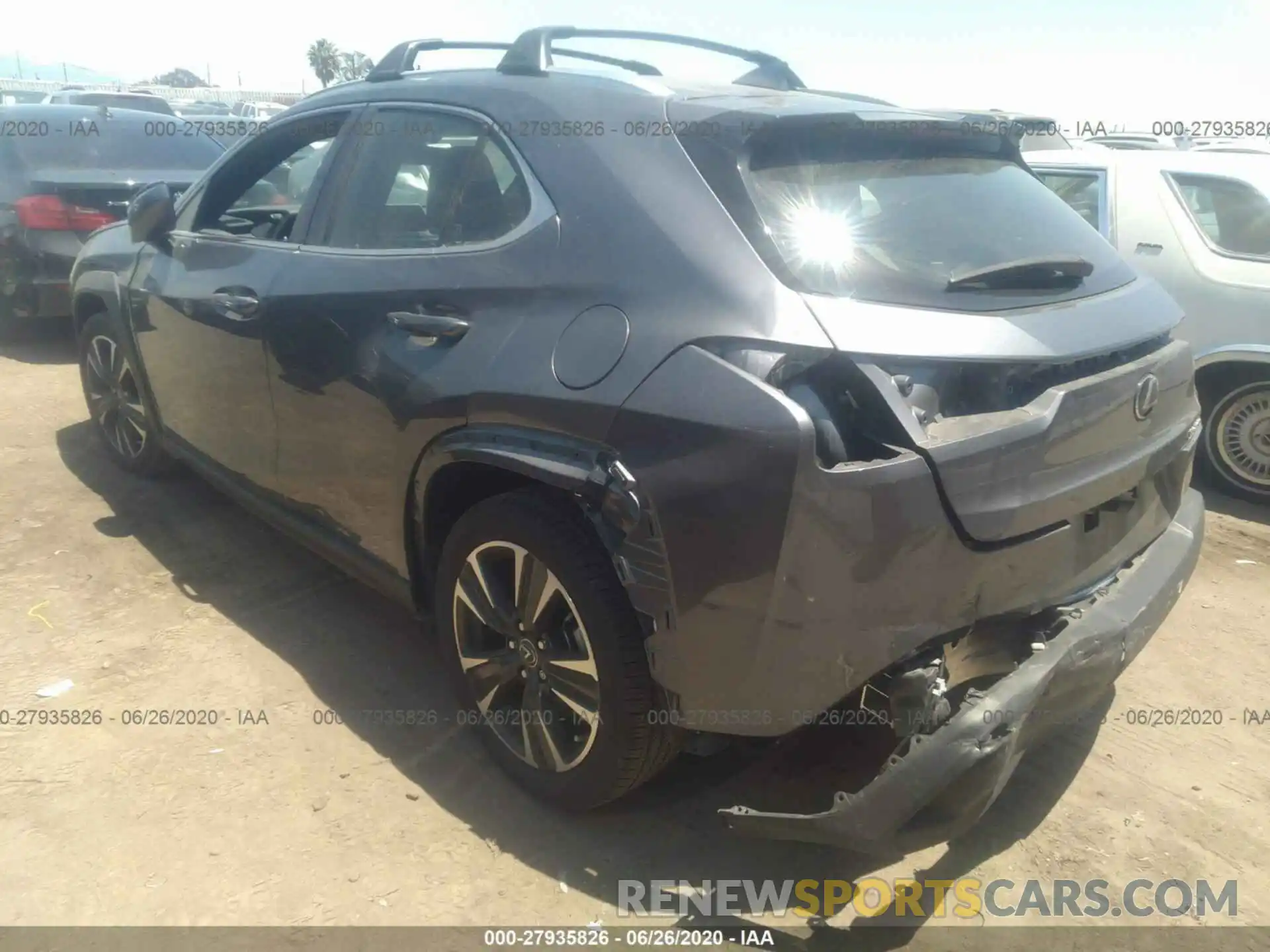 3 Photograph of a damaged car JTHY3JBH6K2004966 LEXUS UX 2019