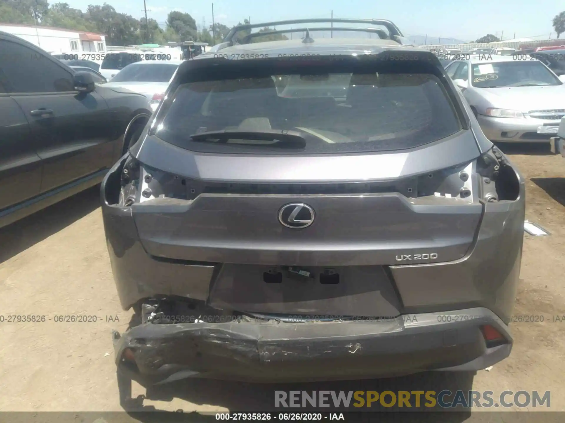 6 Photograph of a damaged car JTHY3JBH6K2004966 LEXUS UX 2019