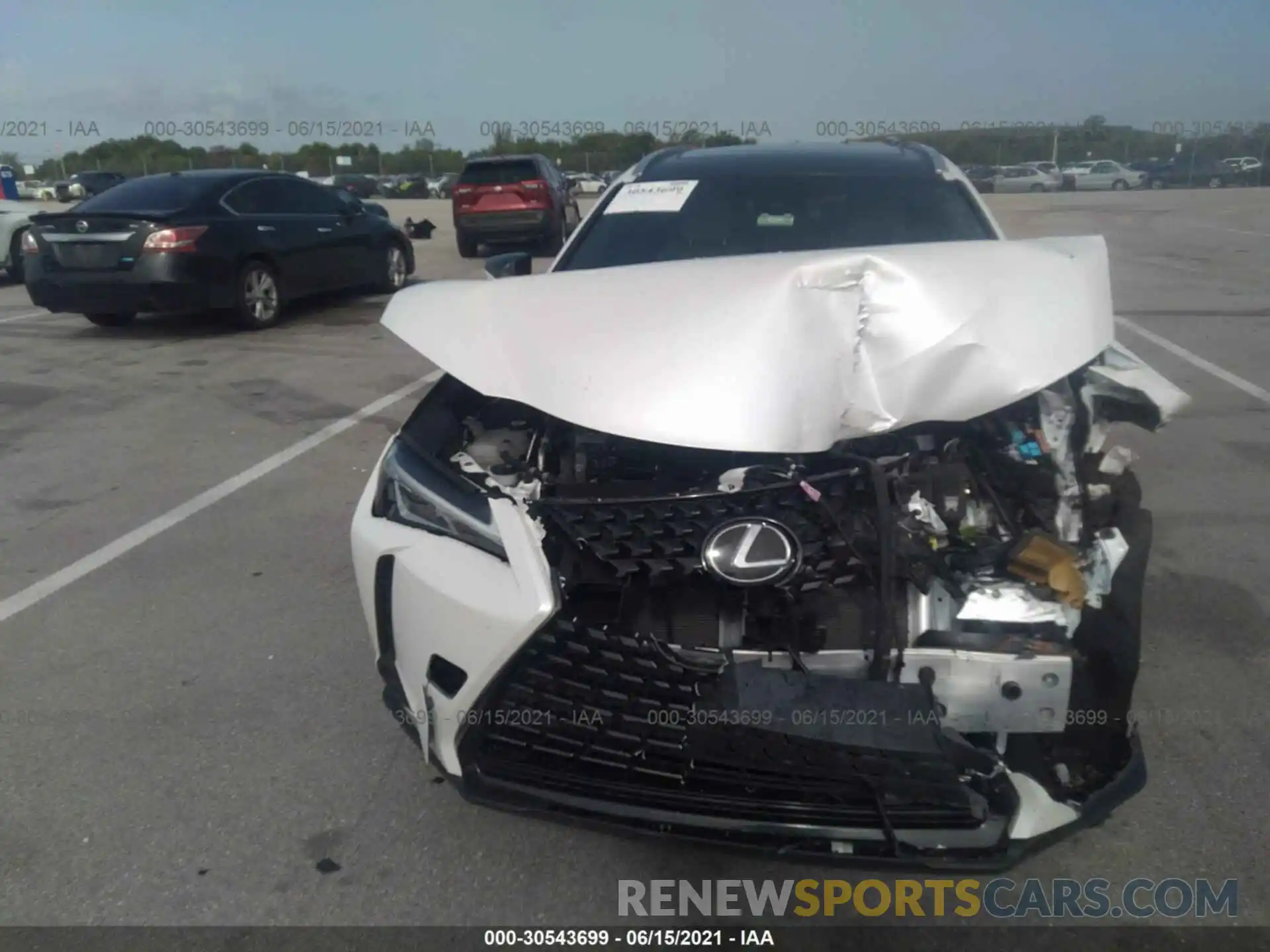 6 Photograph of a damaged car JTHY3JBH6K2007365 LEXUS UX 2019