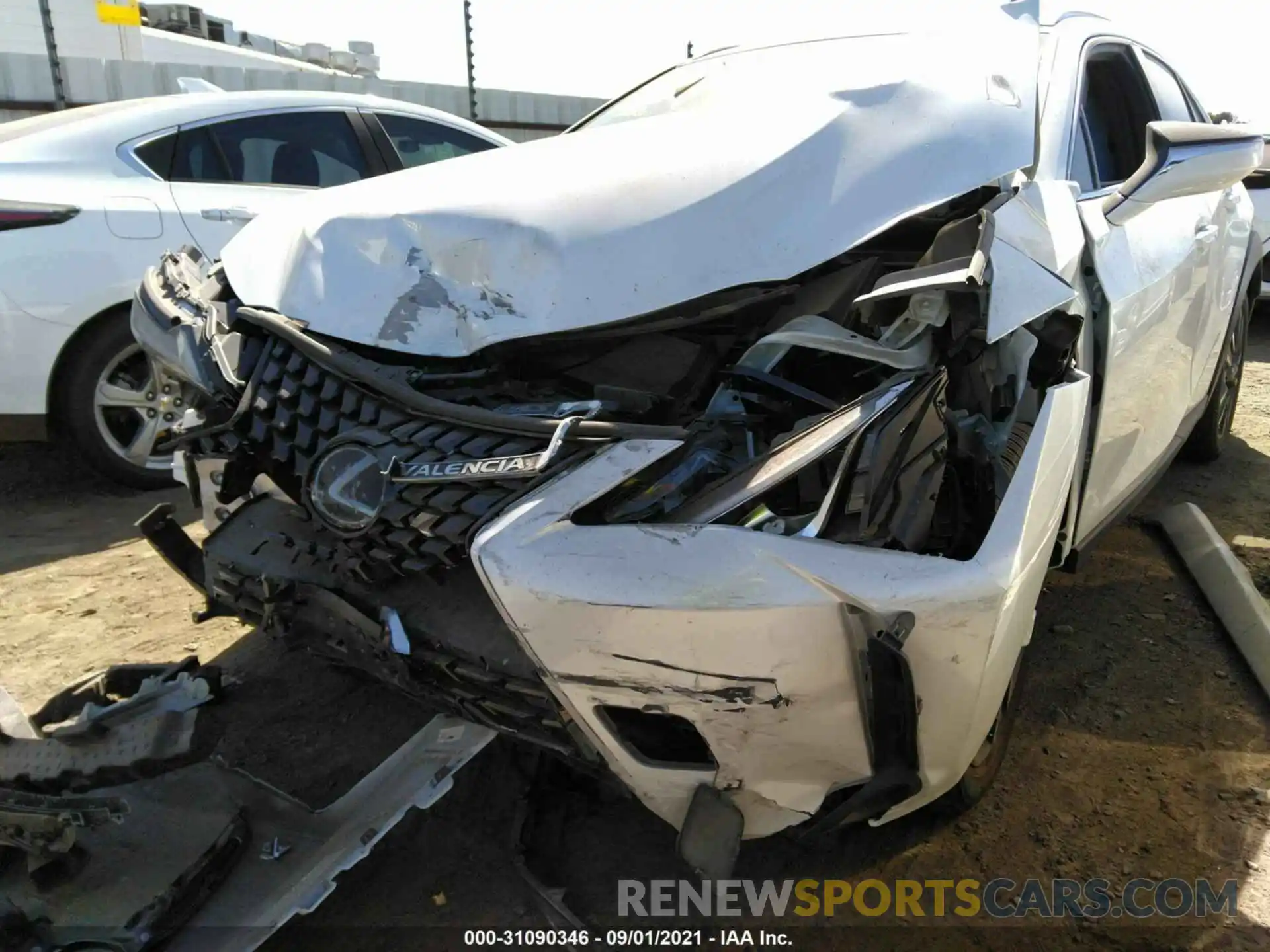 6 Photograph of a damaged car JTHY3JBH6K2014249 LEXUS UX 2019