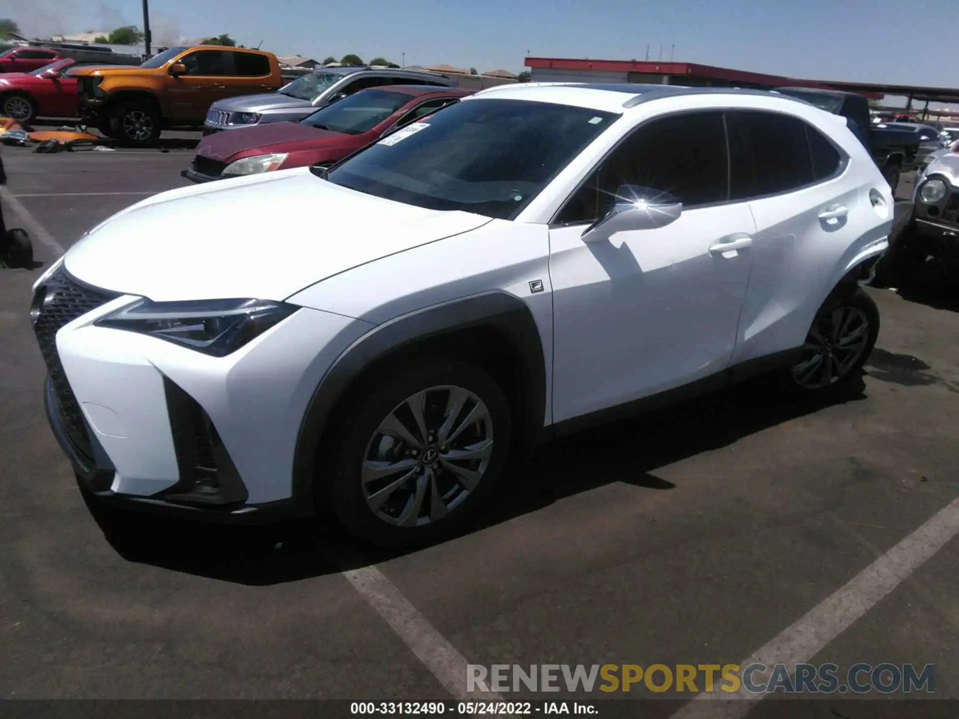 2 Фотография поврежденного автомобиля JTHY3JBH7K2000747 LEXUS UX 2019