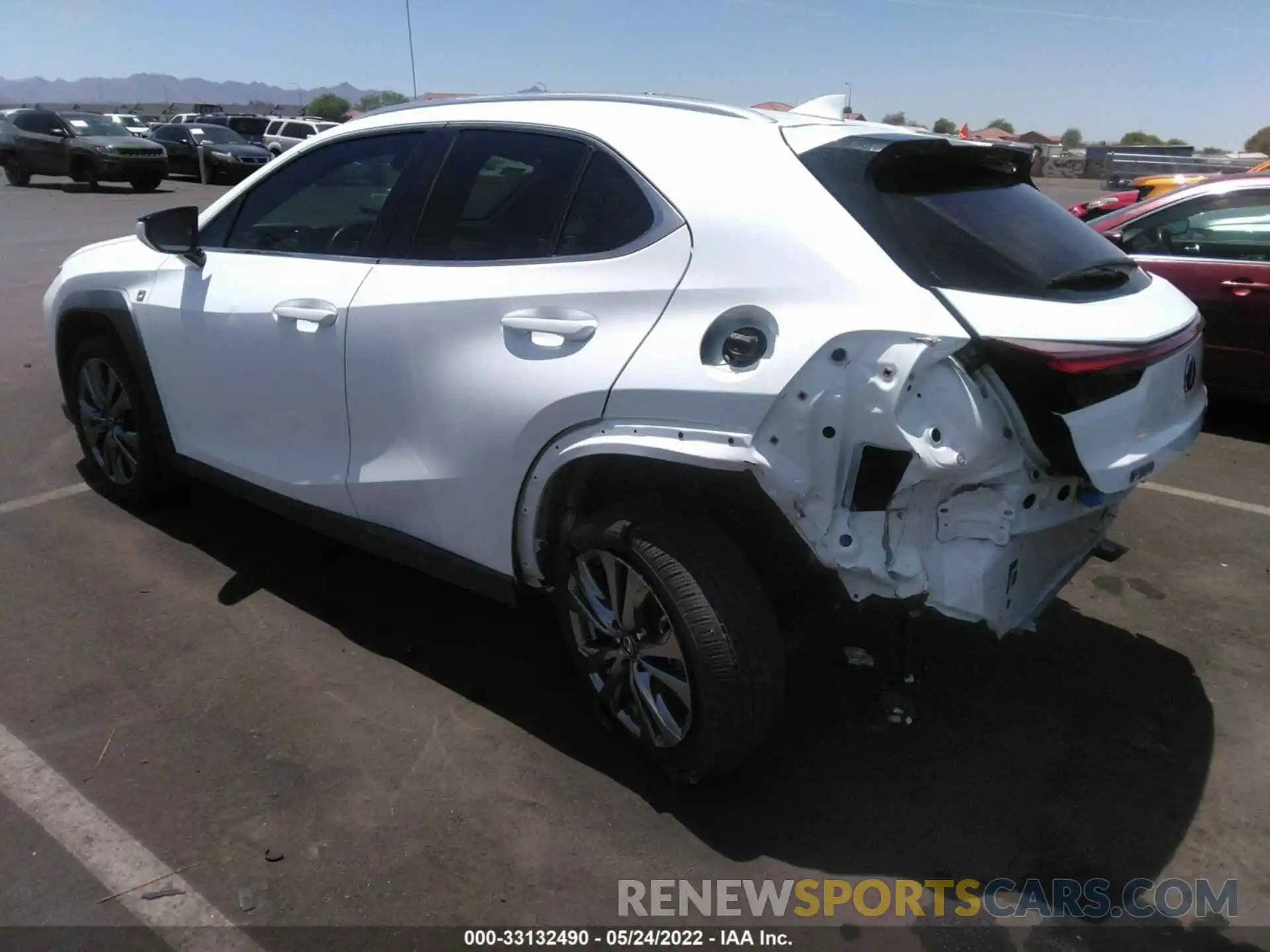 3 Photograph of a damaged car JTHY3JBH7K2000747 LEXUS UX 2019