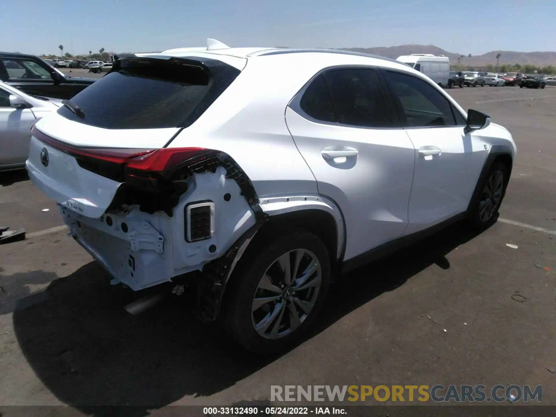 4 Photograph of a damaged car JTHY3JBH7K2000747 LEXUS UX 2019