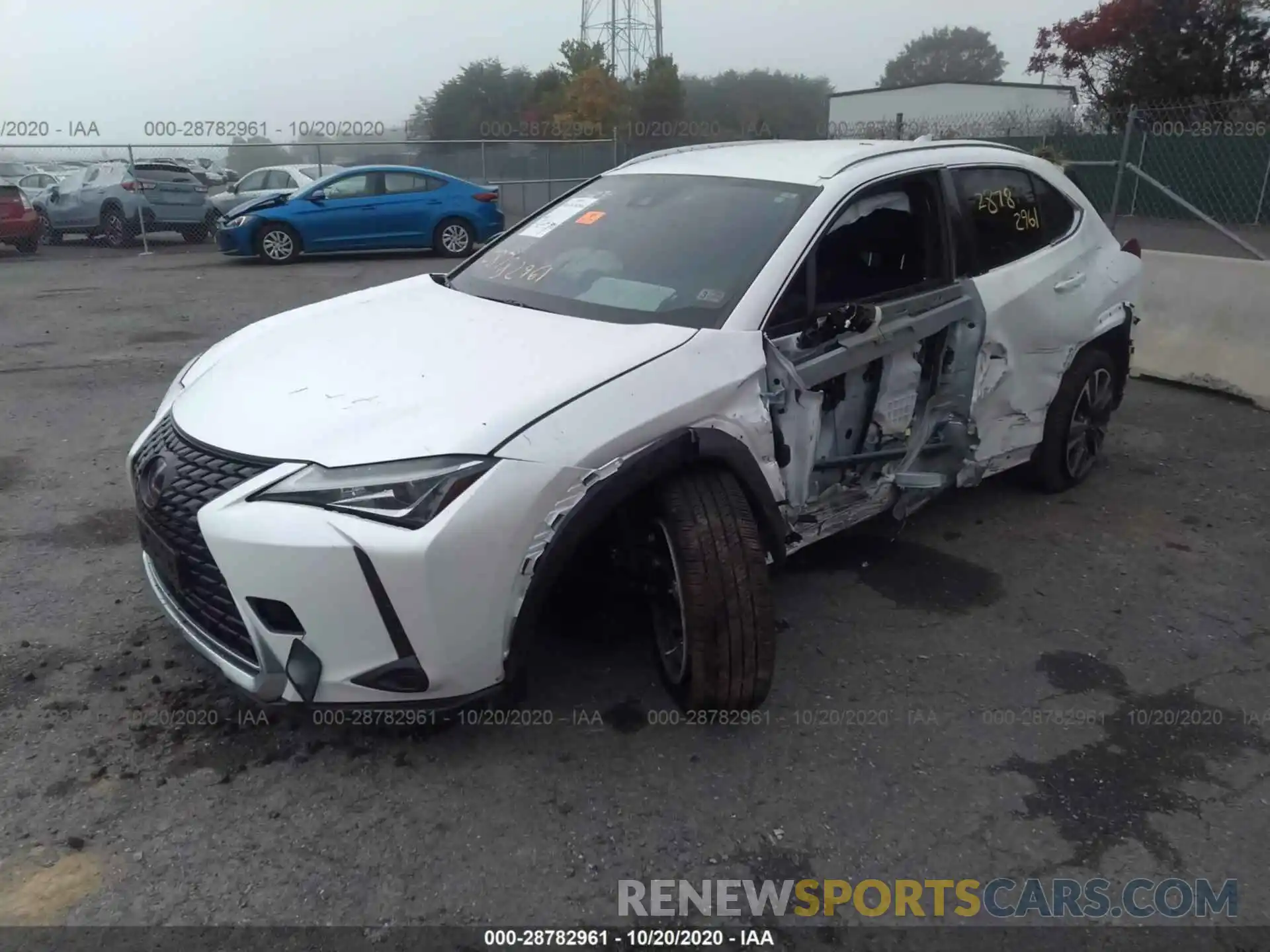 2 Photograph of a damaged car JTHY3JBH7K2001932 LEXUS UX 2019