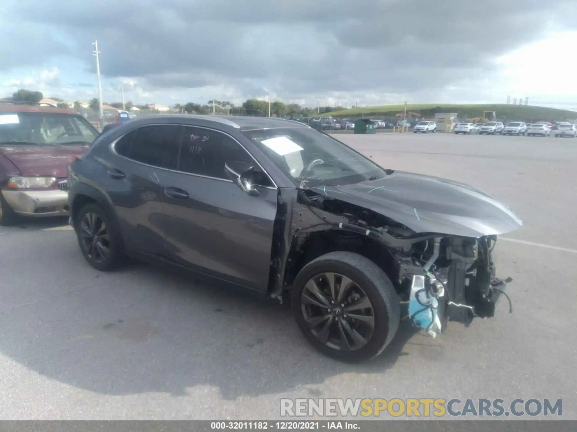 1 Photograph of a damaged car JTHY3JBH7K2005866 LEXUS UX 2019