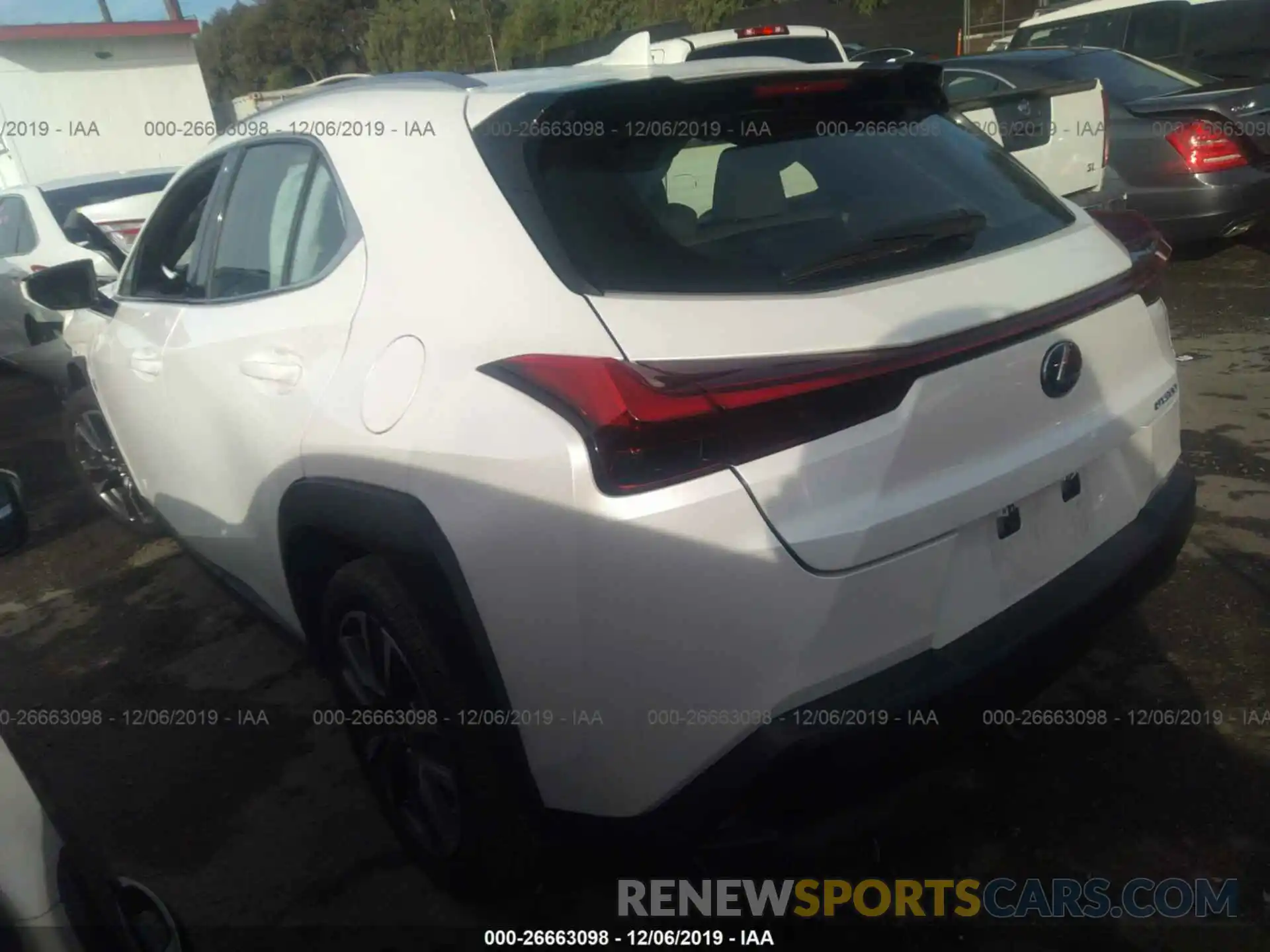 3 Photograph of a damaged car JTHY3JBH7K2007438 LEXUS UX 2019