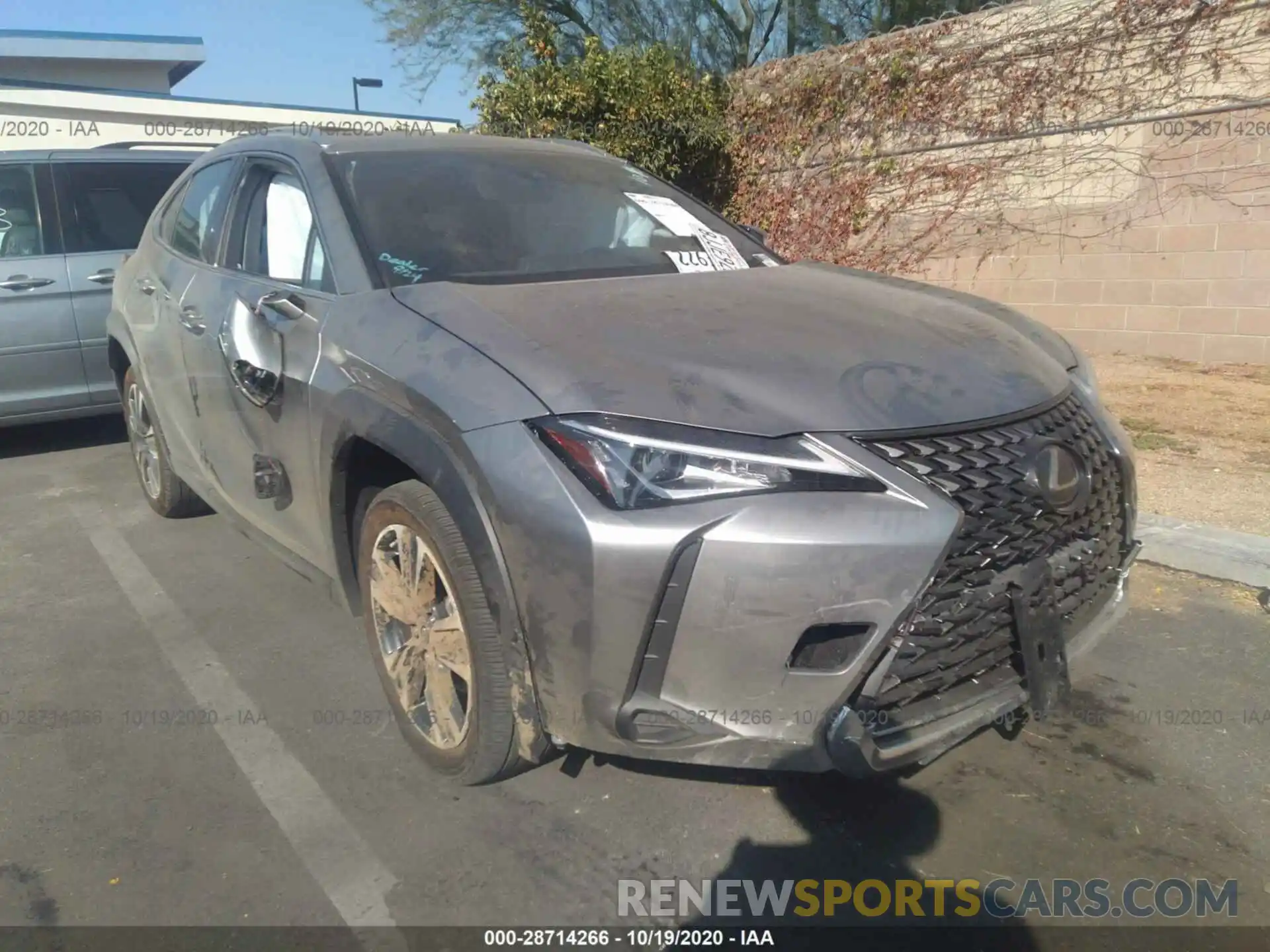 6 Фотография поврежденного автомобиля JTHY3JBH7K2010209 LEXUS UX 2019