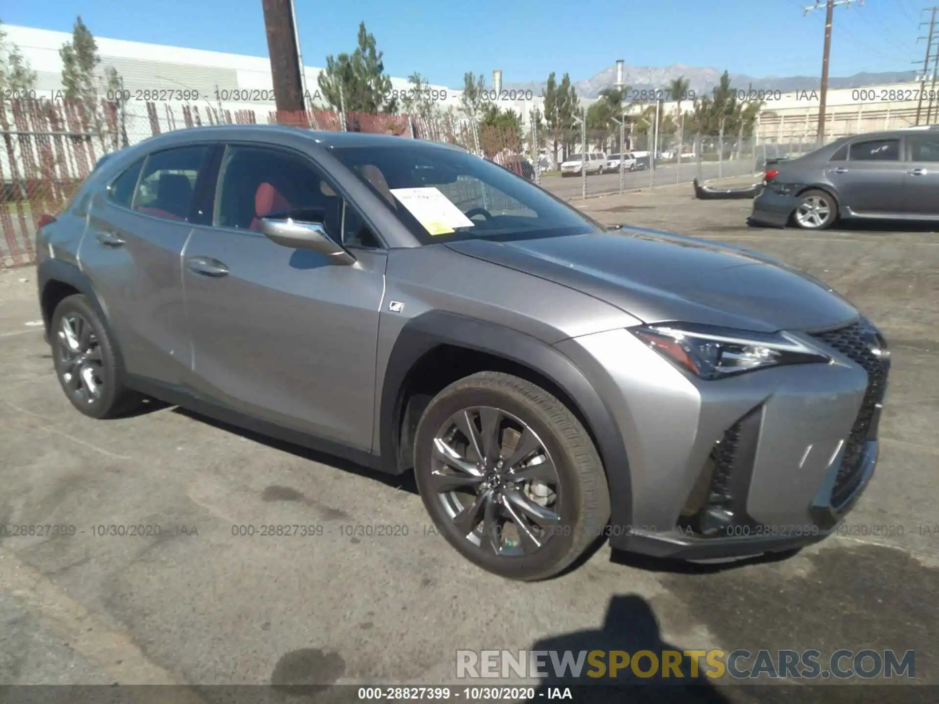 1 Photograph of a damaged car JTHY3JBH8K2012065 LEXUS UX 2019