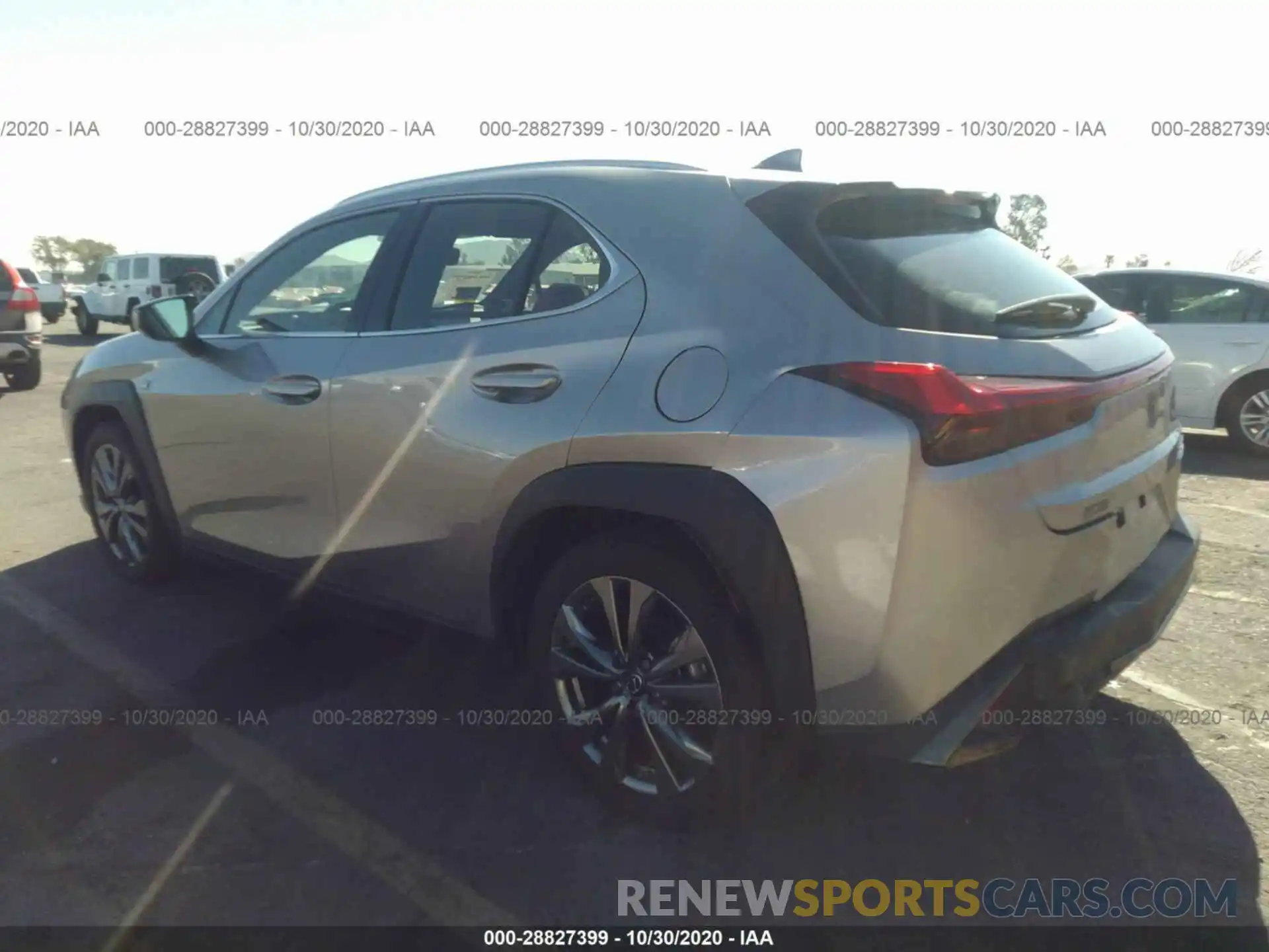 3 Photograph of a damaged car JTHY3JBH8K2012065 LEXUS UX 2019