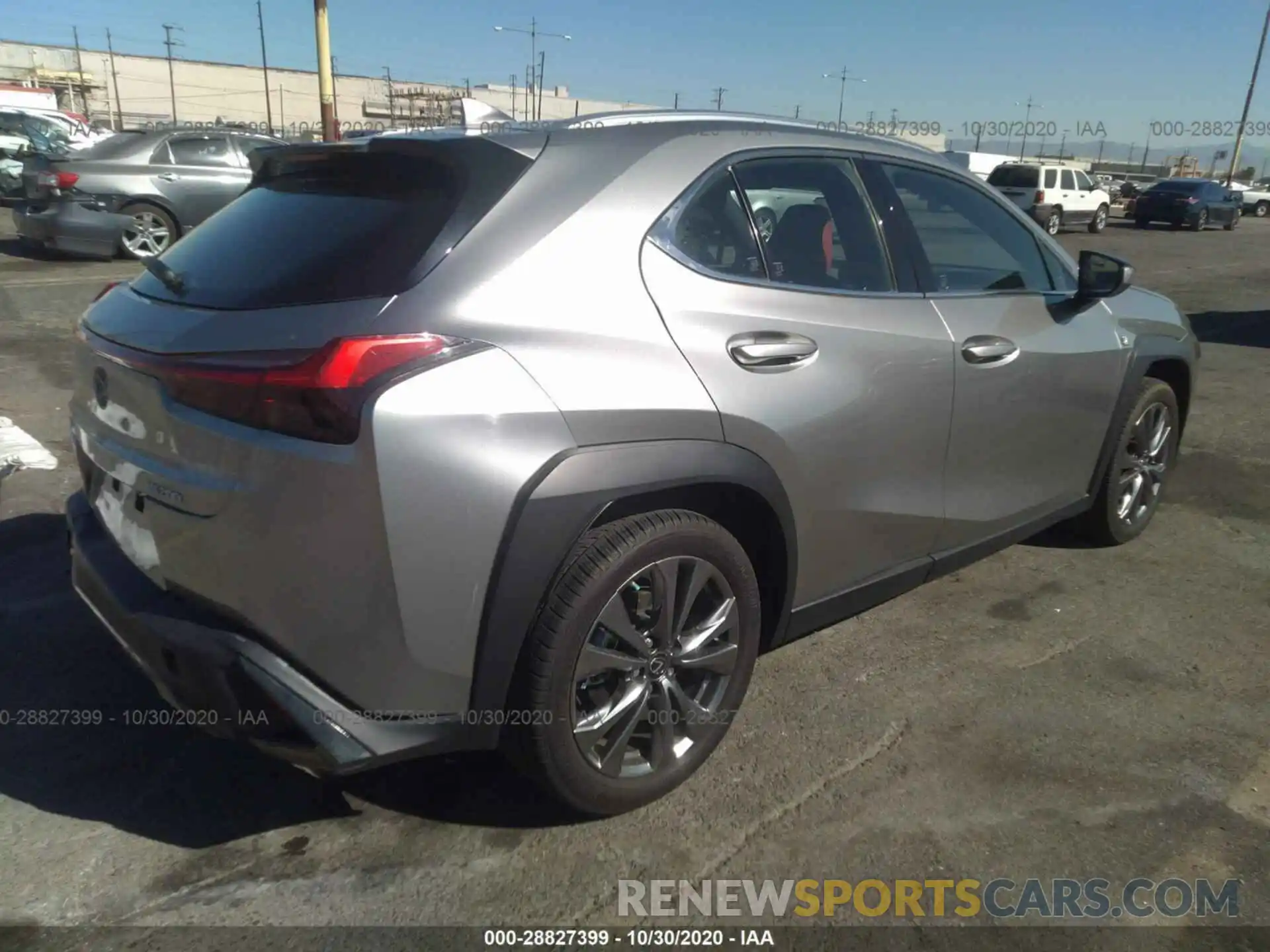 4 Photograph of a damaged car JTHY3JBH8K2012065 LEXUS UX 2019