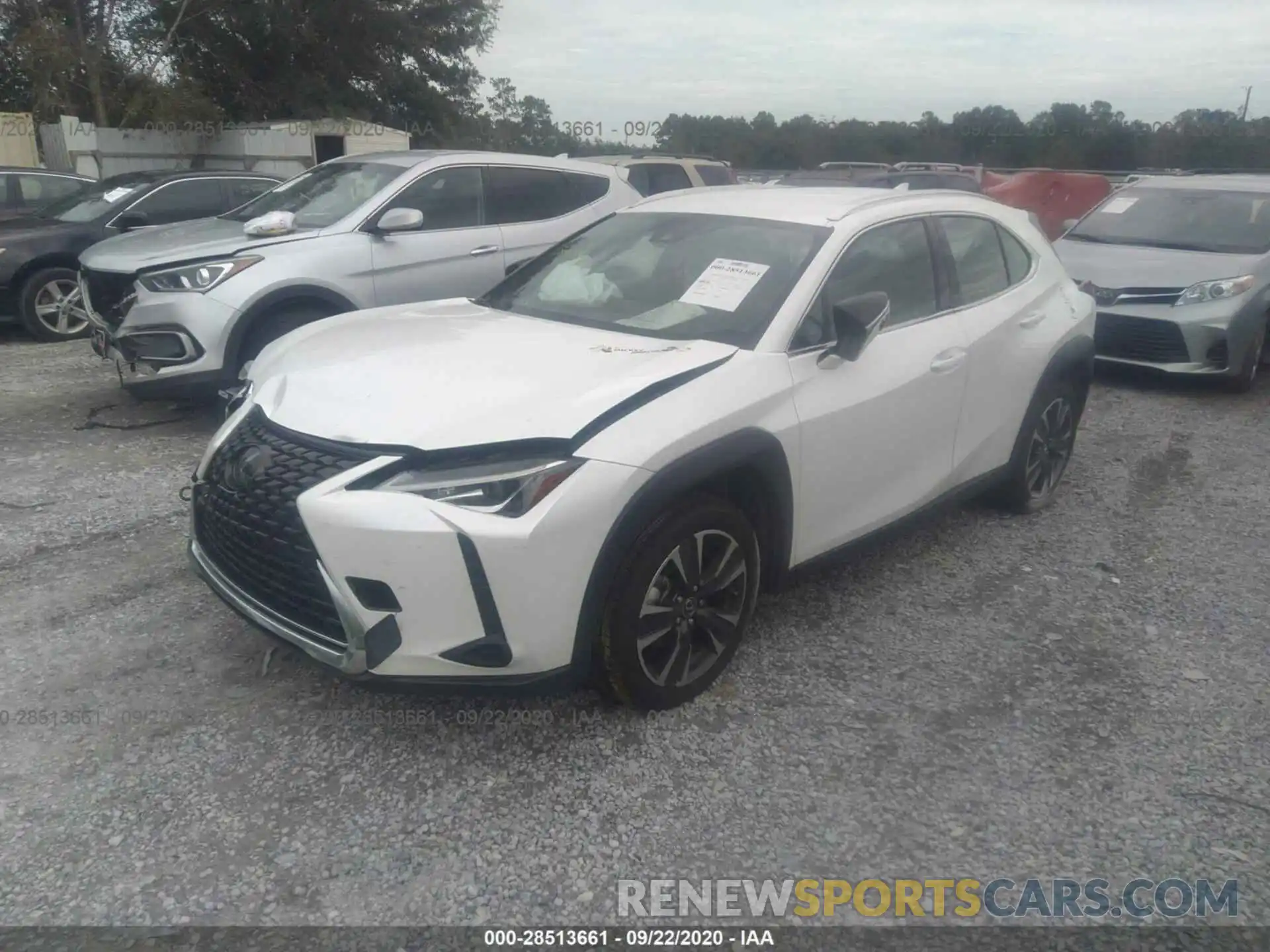 2 Photograph of a damaged car JTHY3JBH9K2018442 LEXUS UX 2019