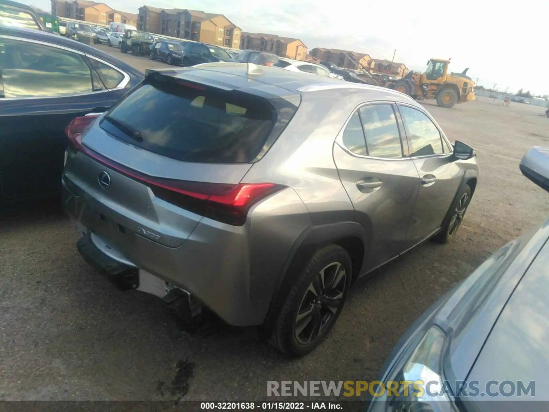 4 Фотография поврежденного автомобиля JTHY3JBH9K2019056 LEXUS UX 2019