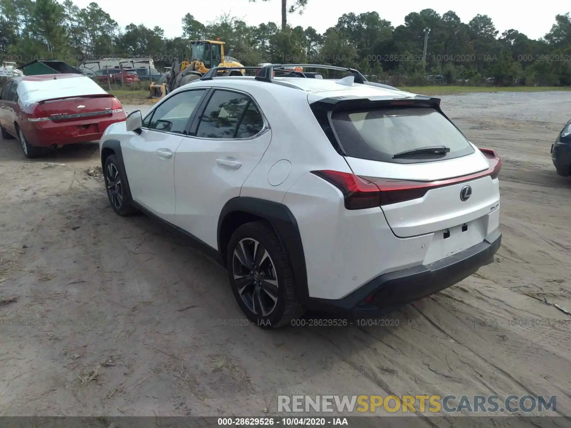 3 Photograph of a damaged car JTHY3JBHXK2000533 LEXUS UX 2019