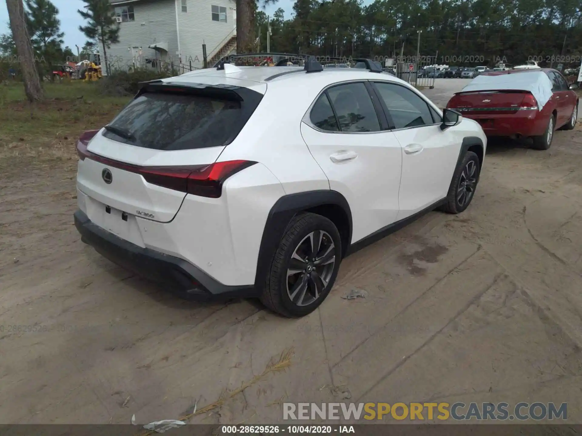 4 Фотография поврежденного автомобиля JTHY3JBHXK2000533 LEXUS UX 2019