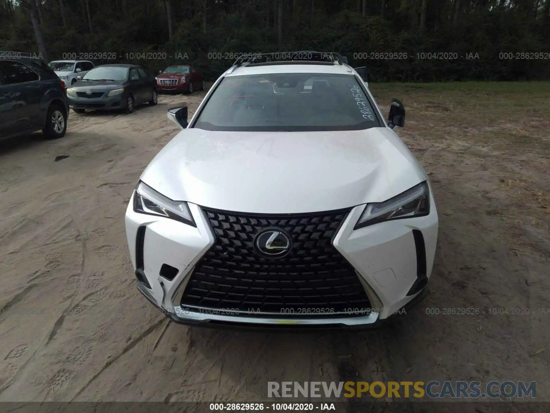 6 Фотография поврежденного автомобиля JTHY3JBHXK2000533 LEXUS UX 2019