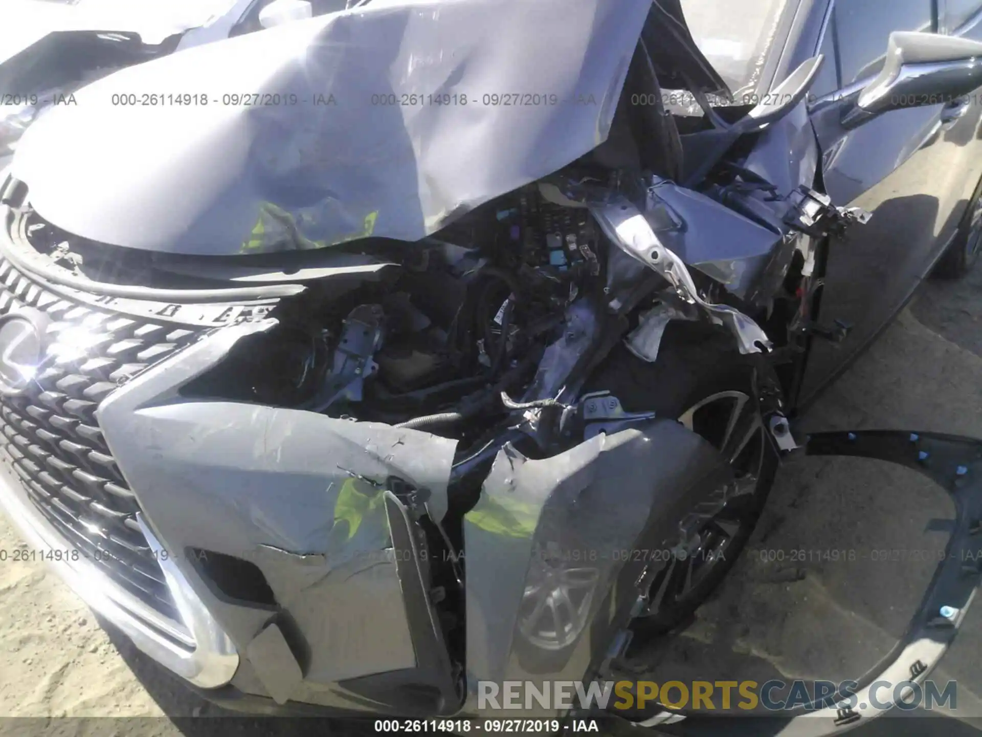 6 Photograph of a damaged car JTHY3JBHXK2001004 LEXUS UX 2019