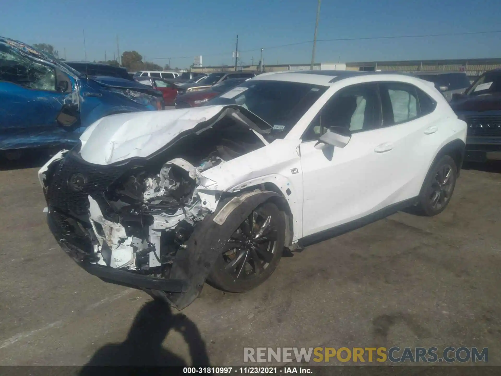 2 Photograph of a damaged car JTHY3JBHXK2002184 LEXUS UX 2019