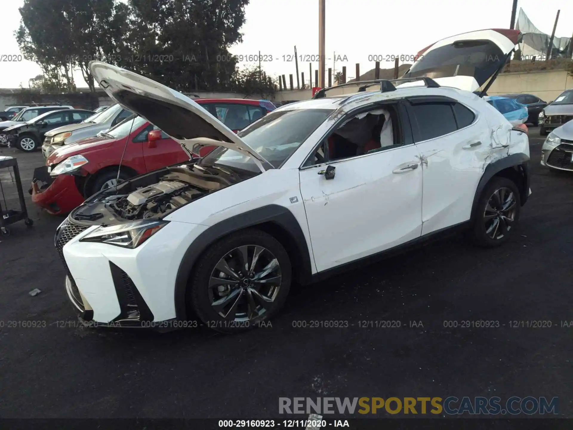 2 Photograph of a damaged car JTHY3JBHXK2004033 LEXUS UX 2019