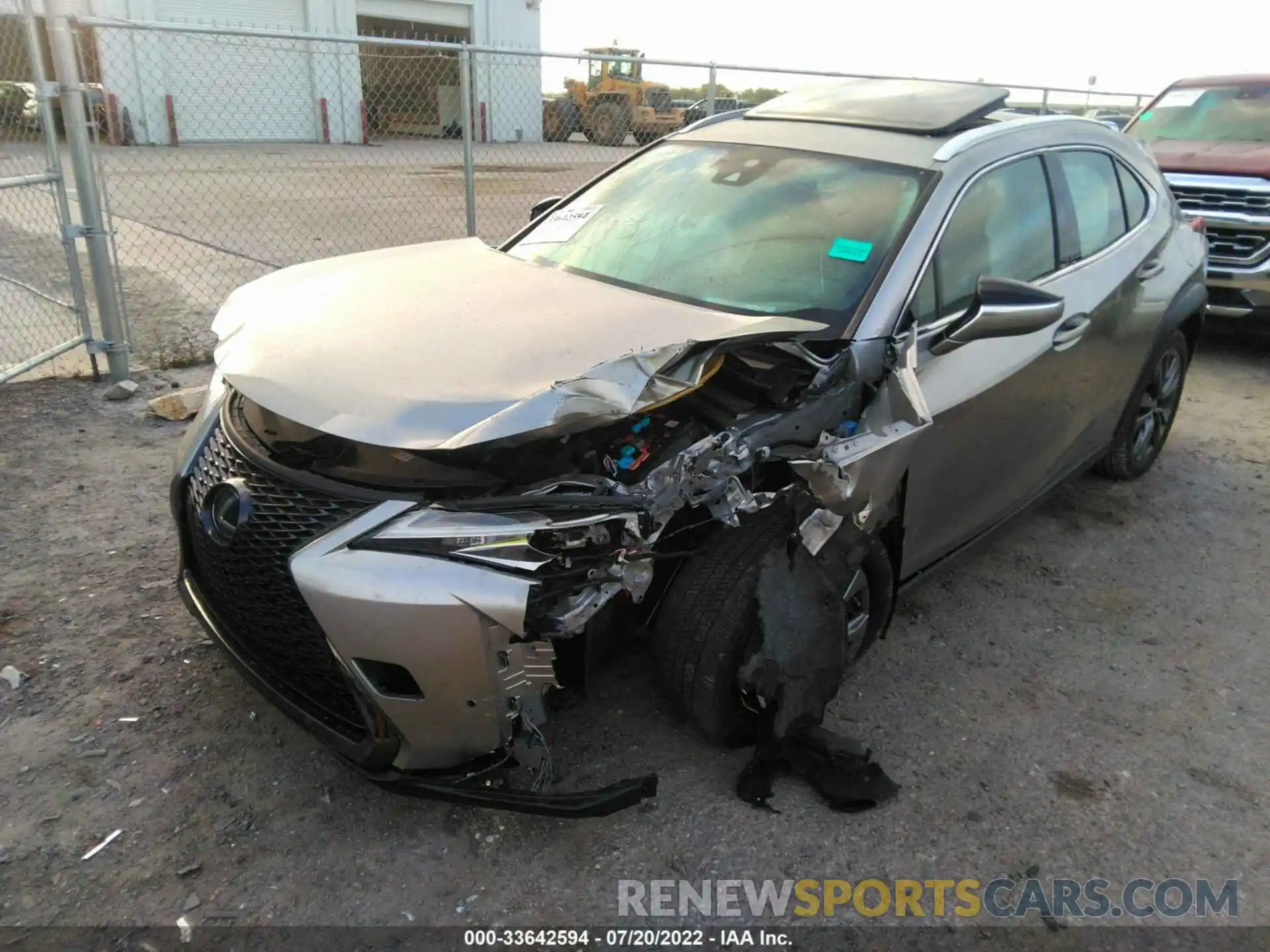 2 Photograph of a damaged car JTHY3JBHXK2004470 LEXUS UX 2019