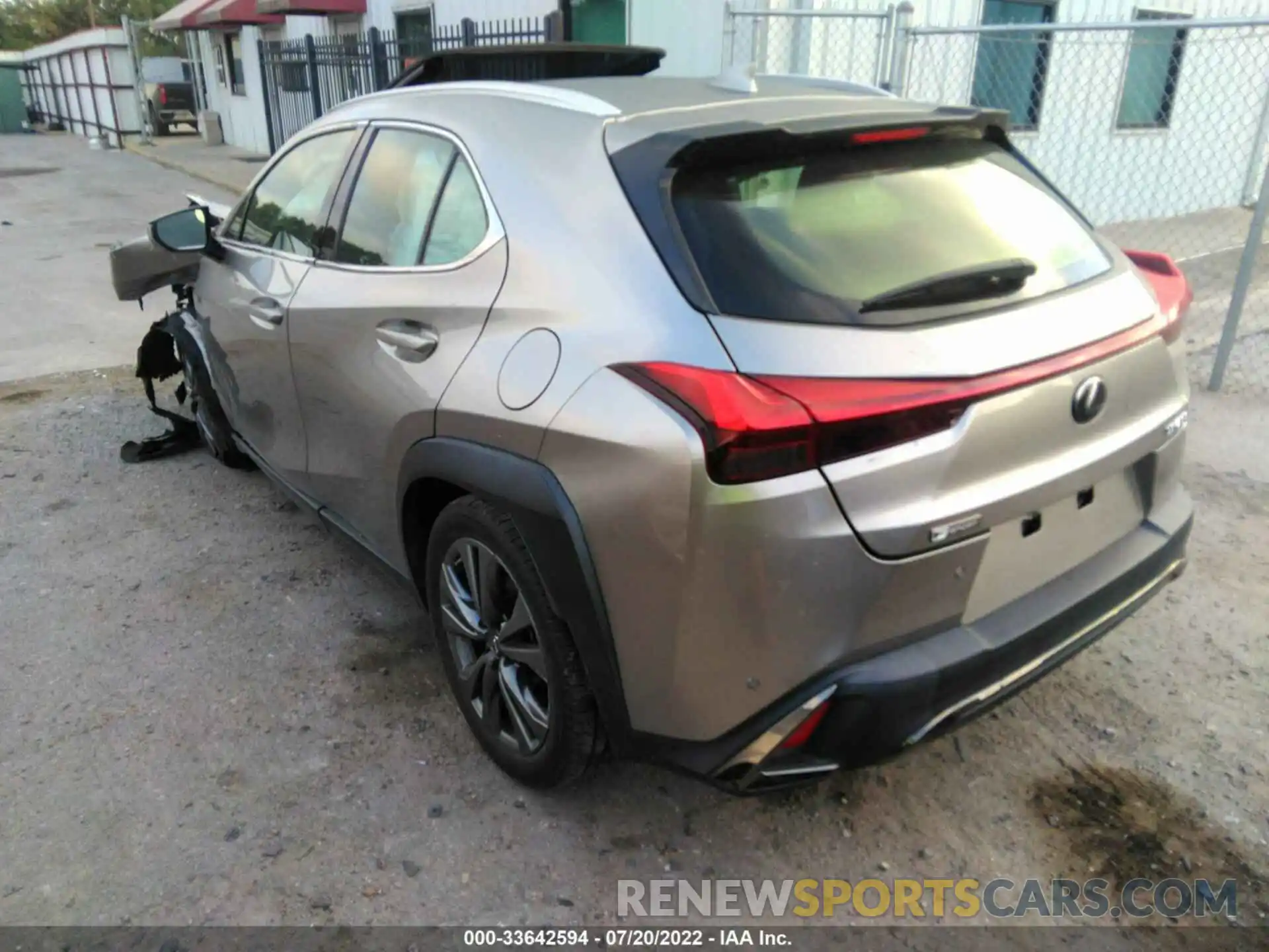 3 Photograph of a damaged car JTHY3JBHXK2004470 LEXUS UX 2019