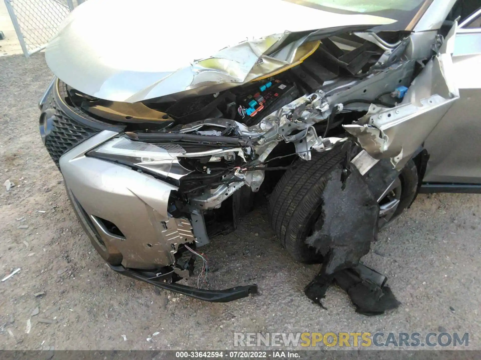 6 Photograph of a damaged car JTHY3JBHXK2004470 LEXUS UX 2019