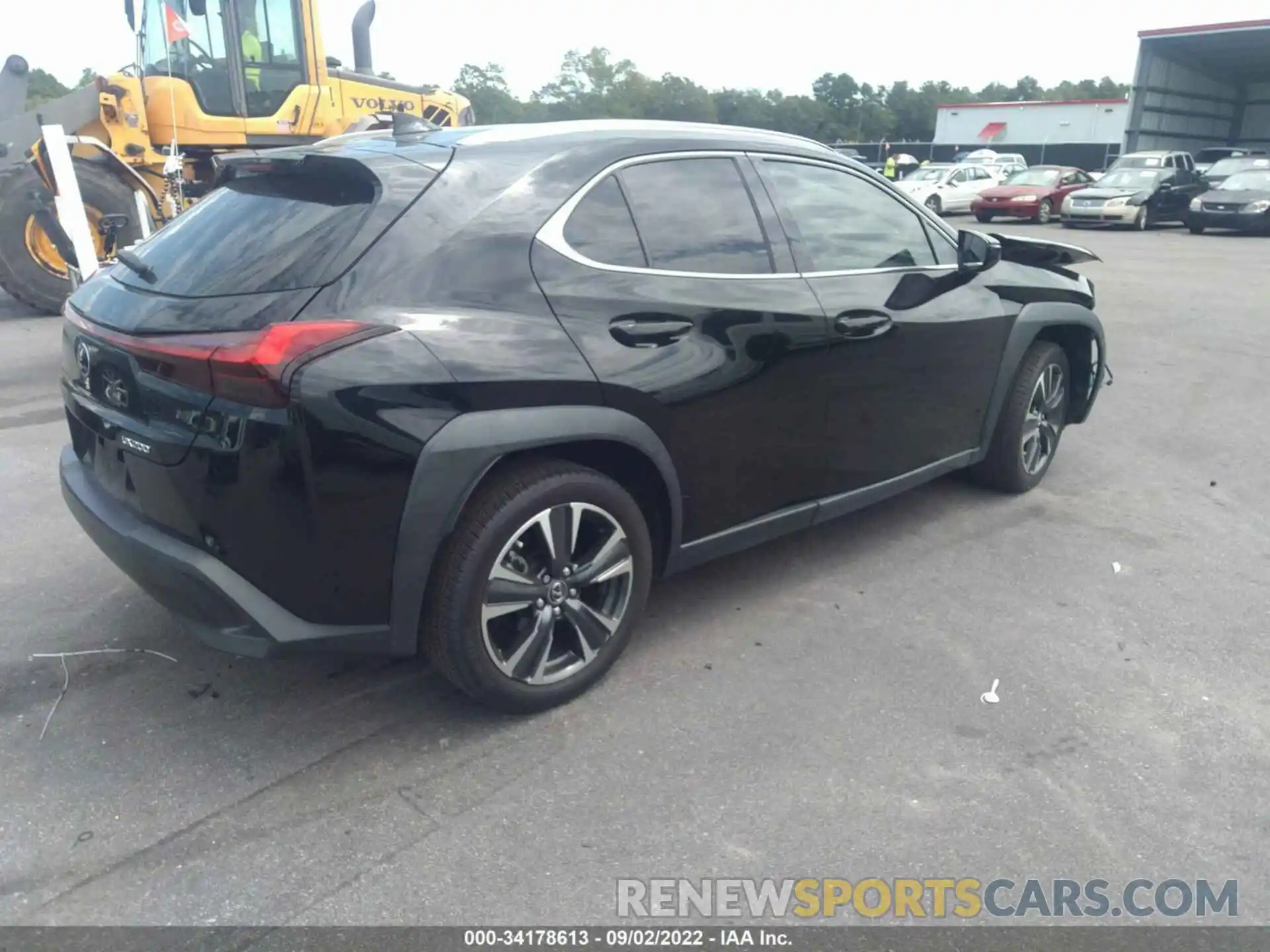 4 Фотография поврежденного автомобиля JTHY3JBHXK2011726 LEXUS UX 2019