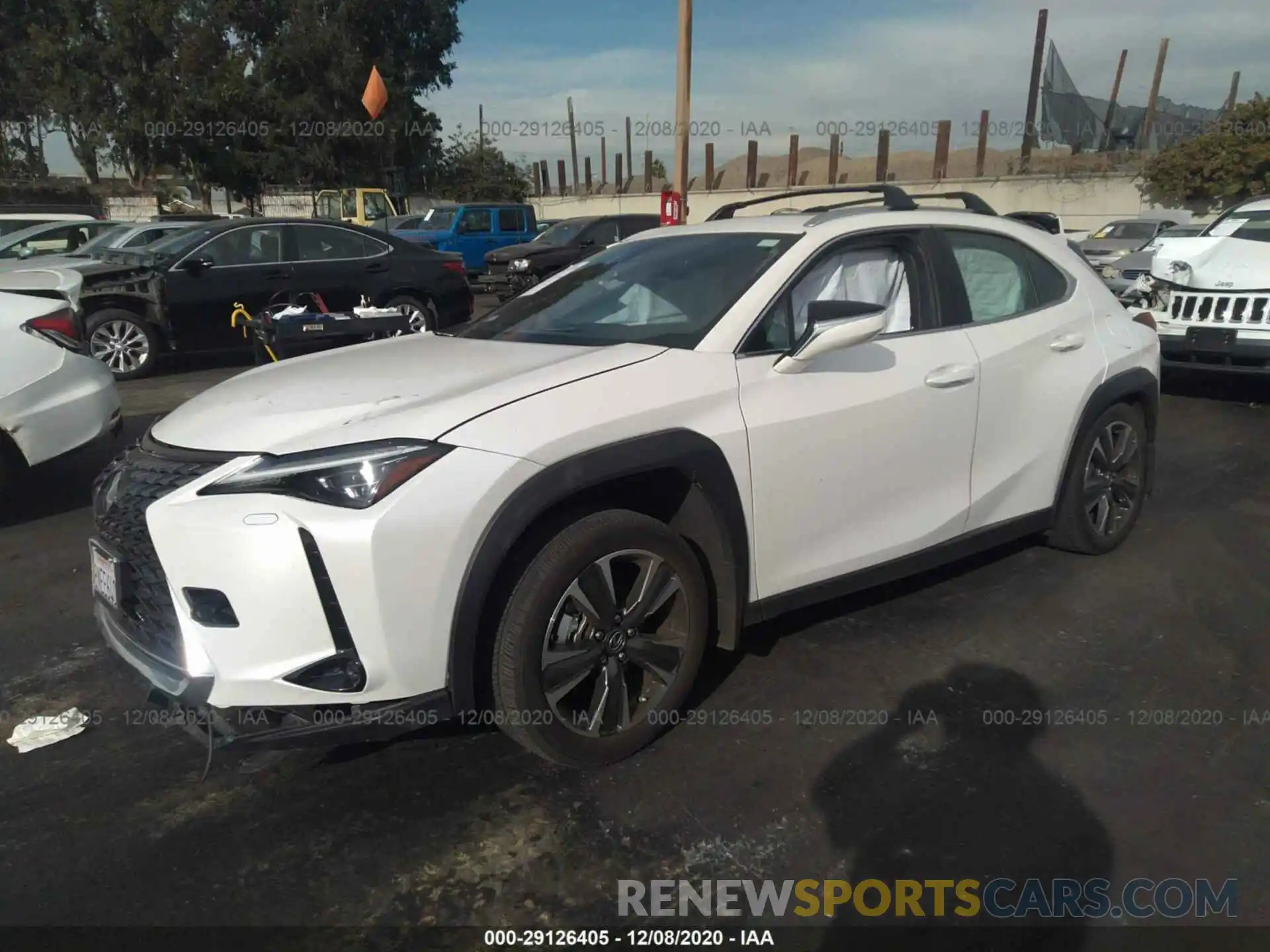 2 Фотография поврежденного автомобиля JTHY3JBHXK2013248 LEXUS UX 2019