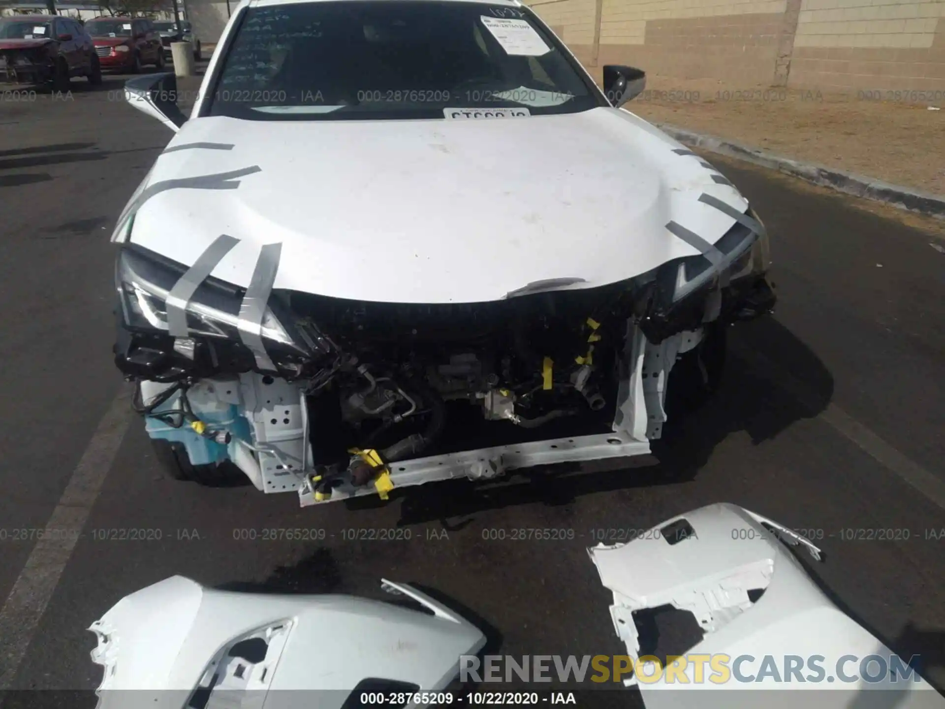 6 Photograph of a damaged car JTHY3JBHXK2019082 LEXUS UX 2019