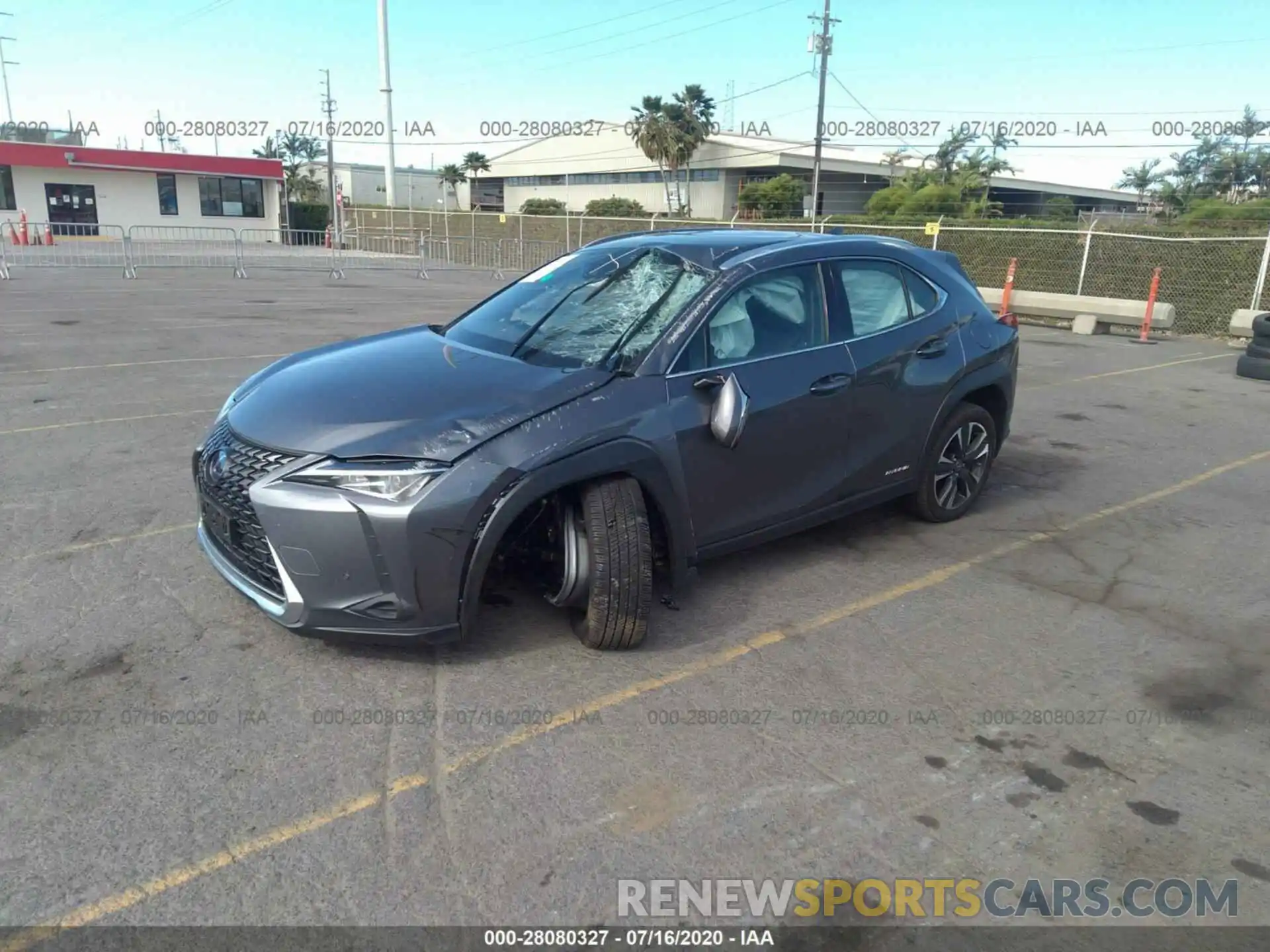 2 Photograph of a damaged car JTHY6JBH5K2010796 LEXUS UX 2019