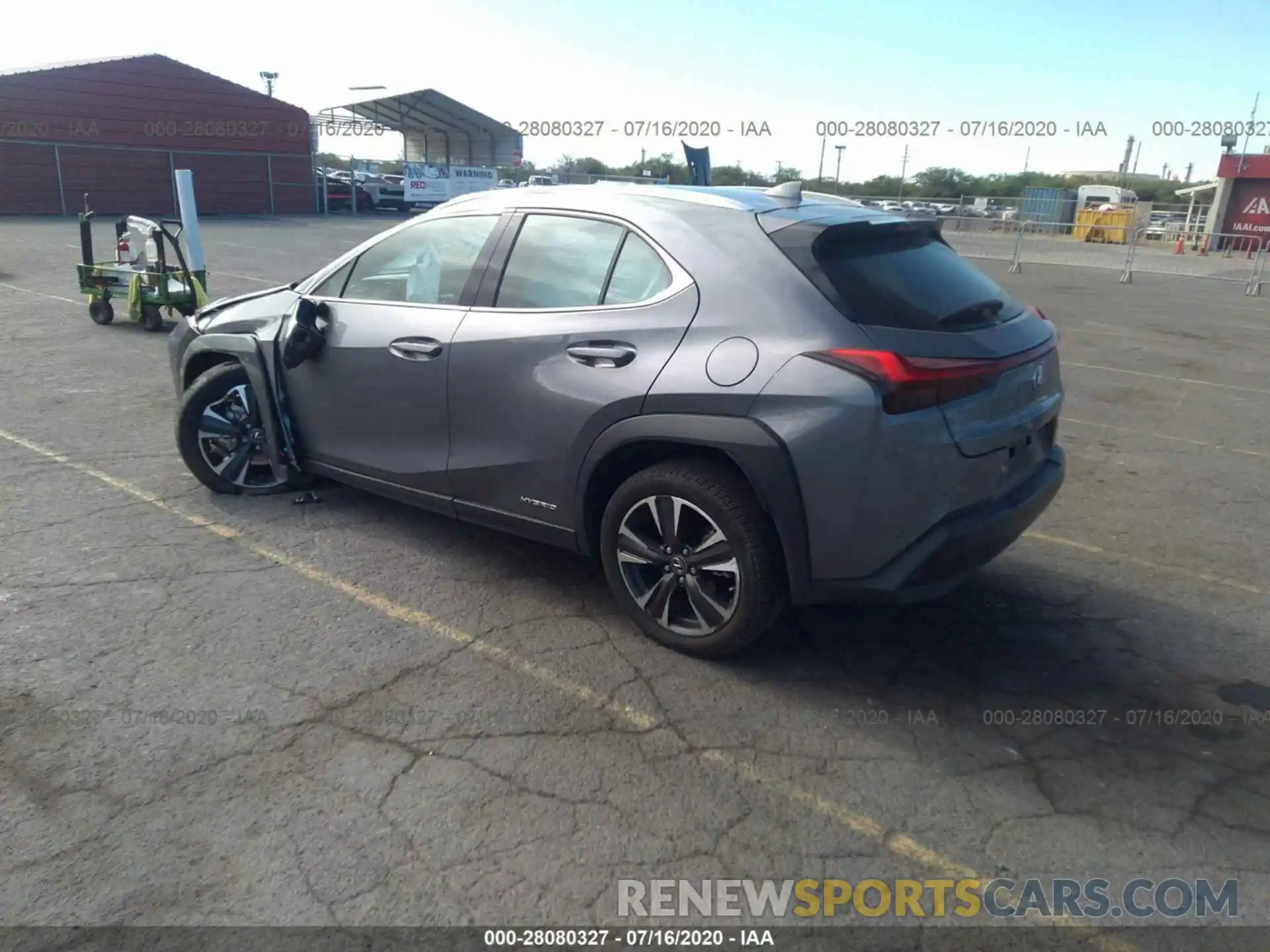 3 Photograph of a damaged car JTHY6JBH5K2010796 LEXUS UX 2019