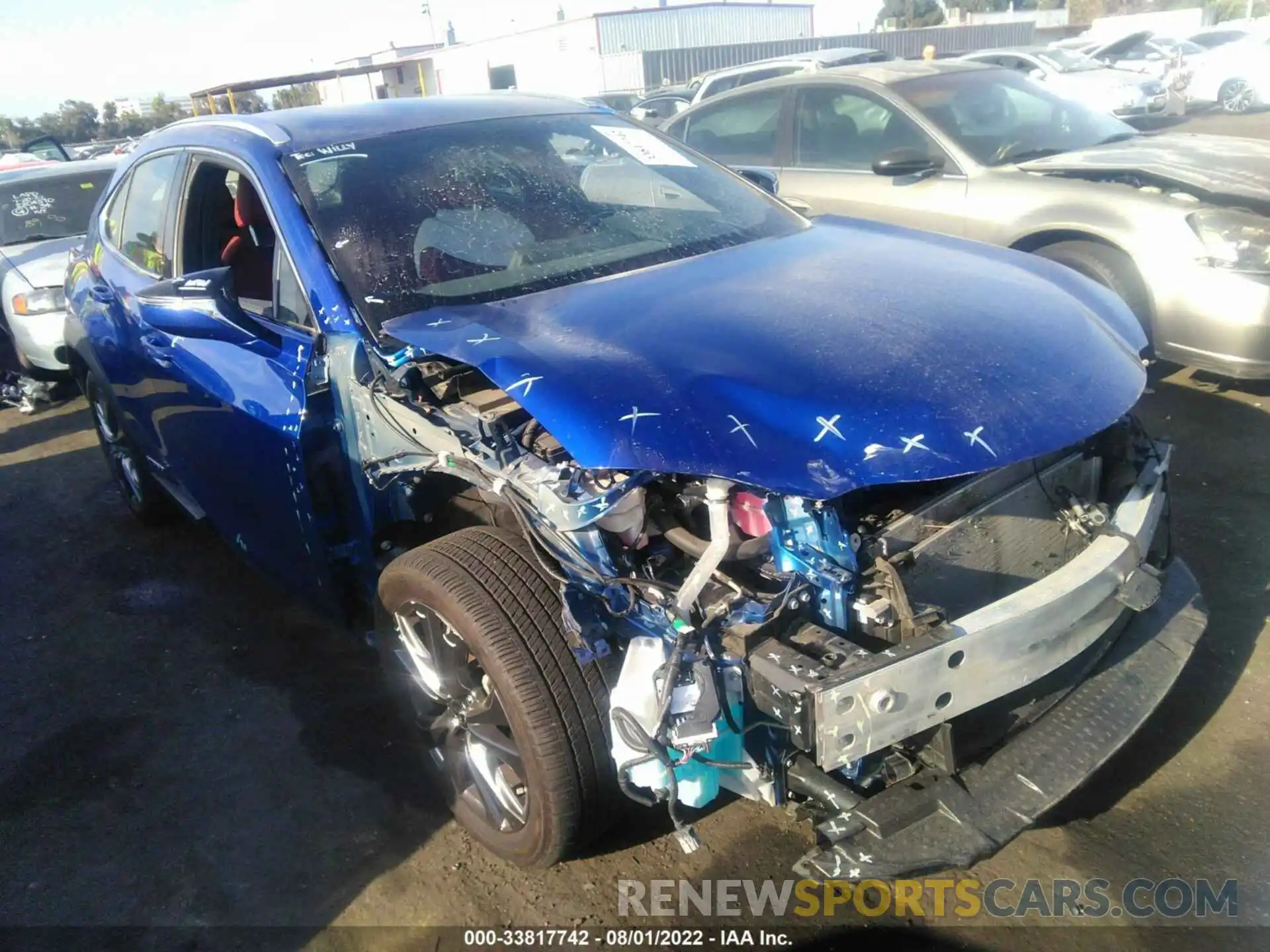 6 Photograph of a damaged car JTHE9JBHXL2034331 LEXUS UX 2020