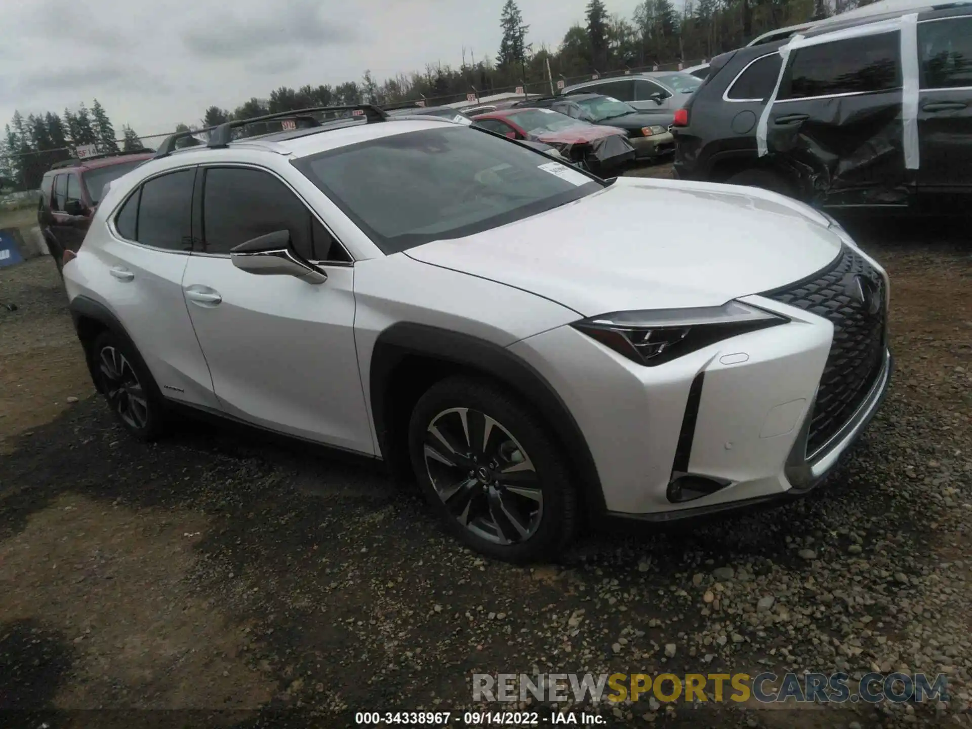 1 Фотография поврежденного автомобиля JTHL9JBH9L2036210 LEXUS UX 2020