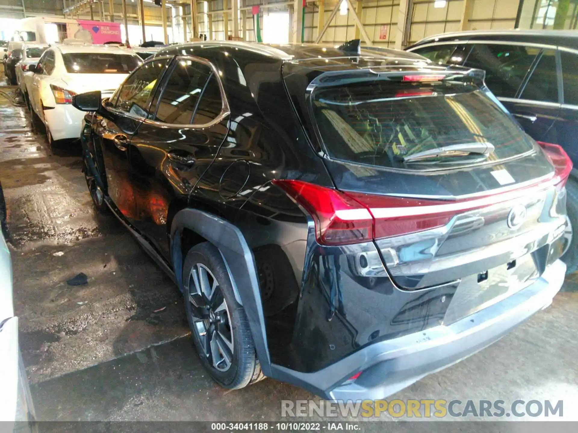 3 Photograph of a damaged car JTHP3JBH0L2024630 LEXUS UX 2020