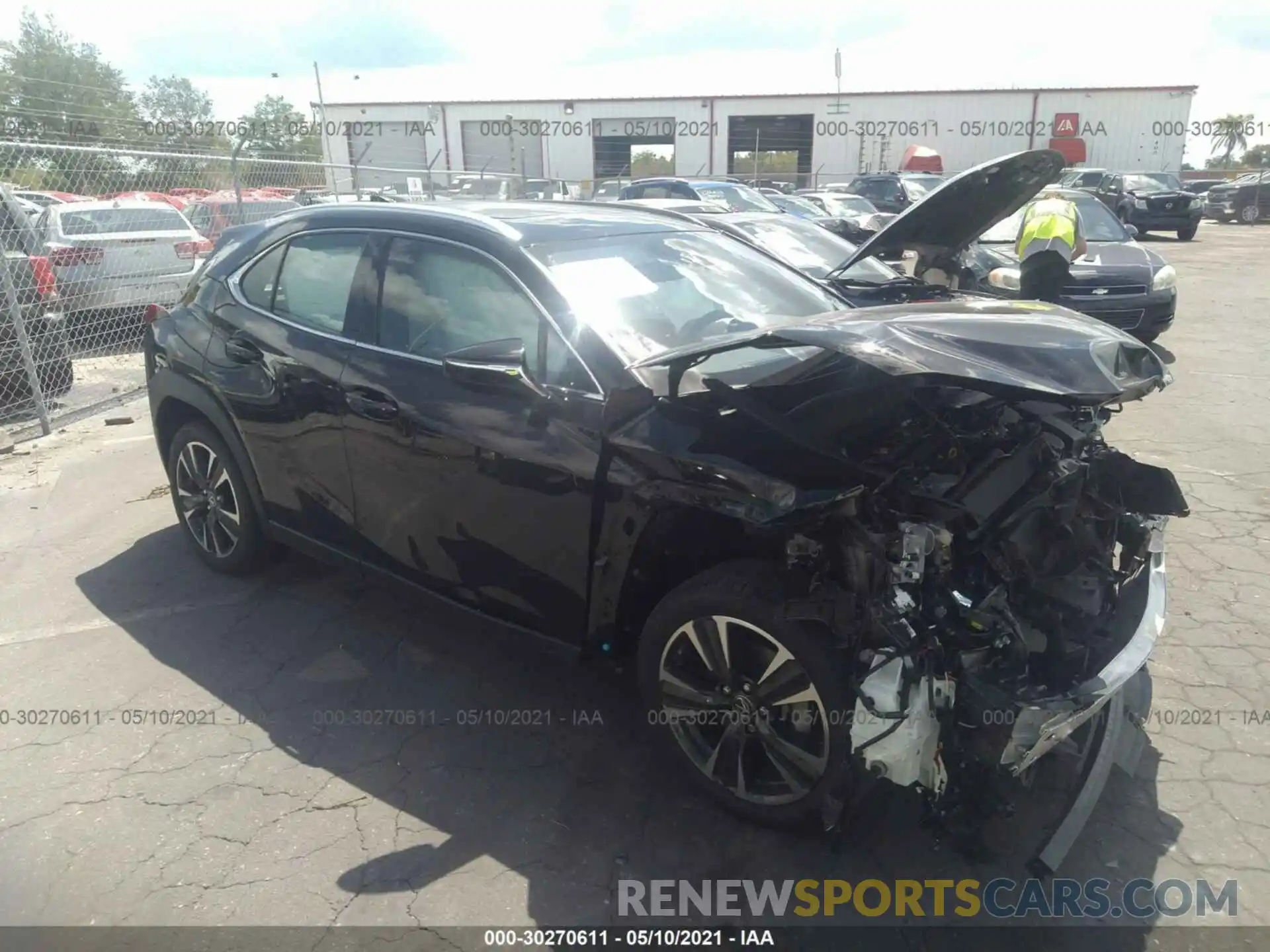 1 Photograph of a damaged car JTHP3JBH1L2026452 LEXUS UX 2020