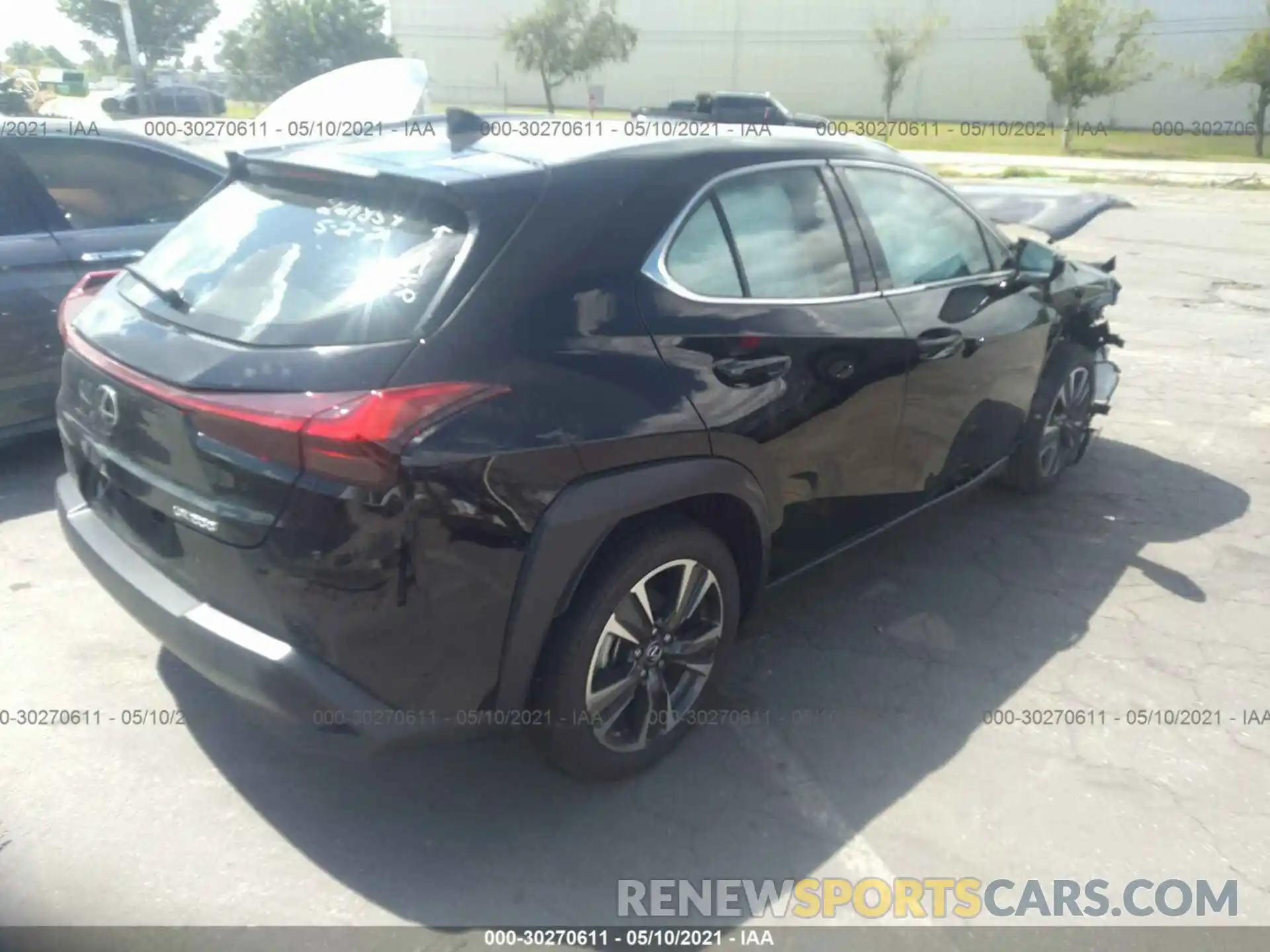 4 Photograph of a damaged car JTHP3JBH1L2026452 LEXUS UX 2020