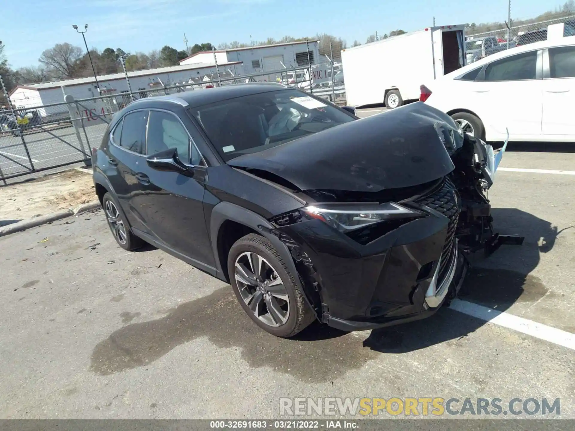 1 Photograph of a damaged car JTHP3JBH3L2025142 LEXUS UX 2020