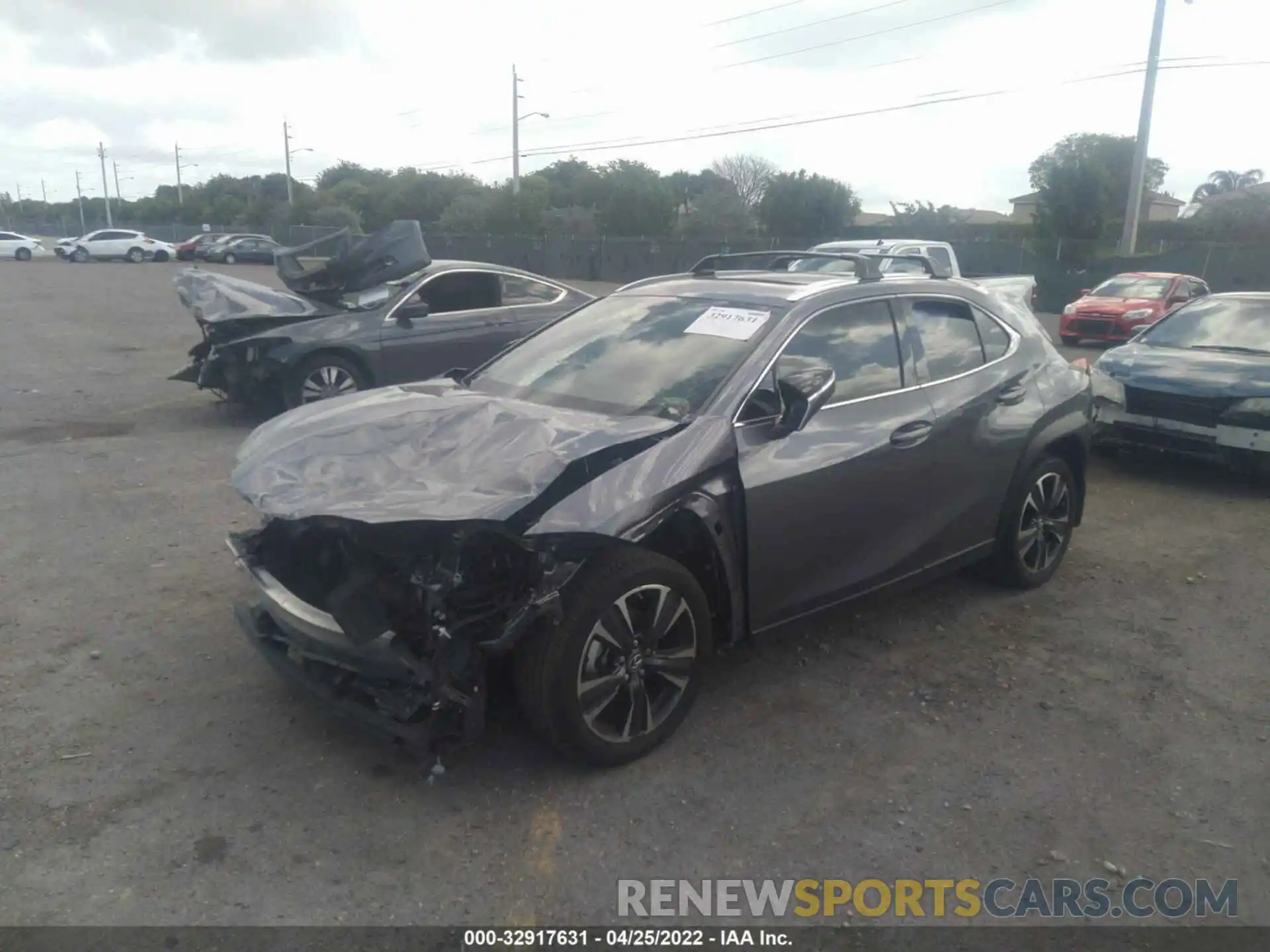 2 Photograph of a damaged car JTHP3JBHXL2026241 LEXUS UX 2020