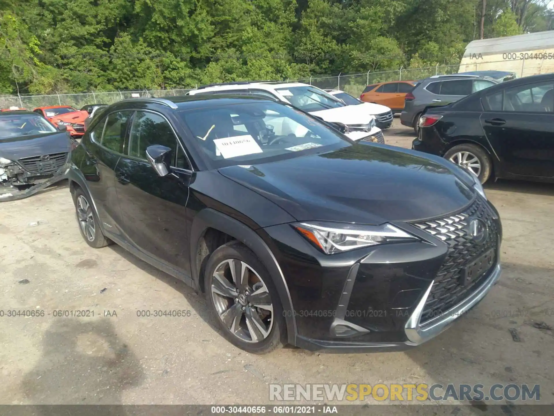 1 Photograph of a damaged car JTHP9JBH1L2026725 LEXUS UX 2020