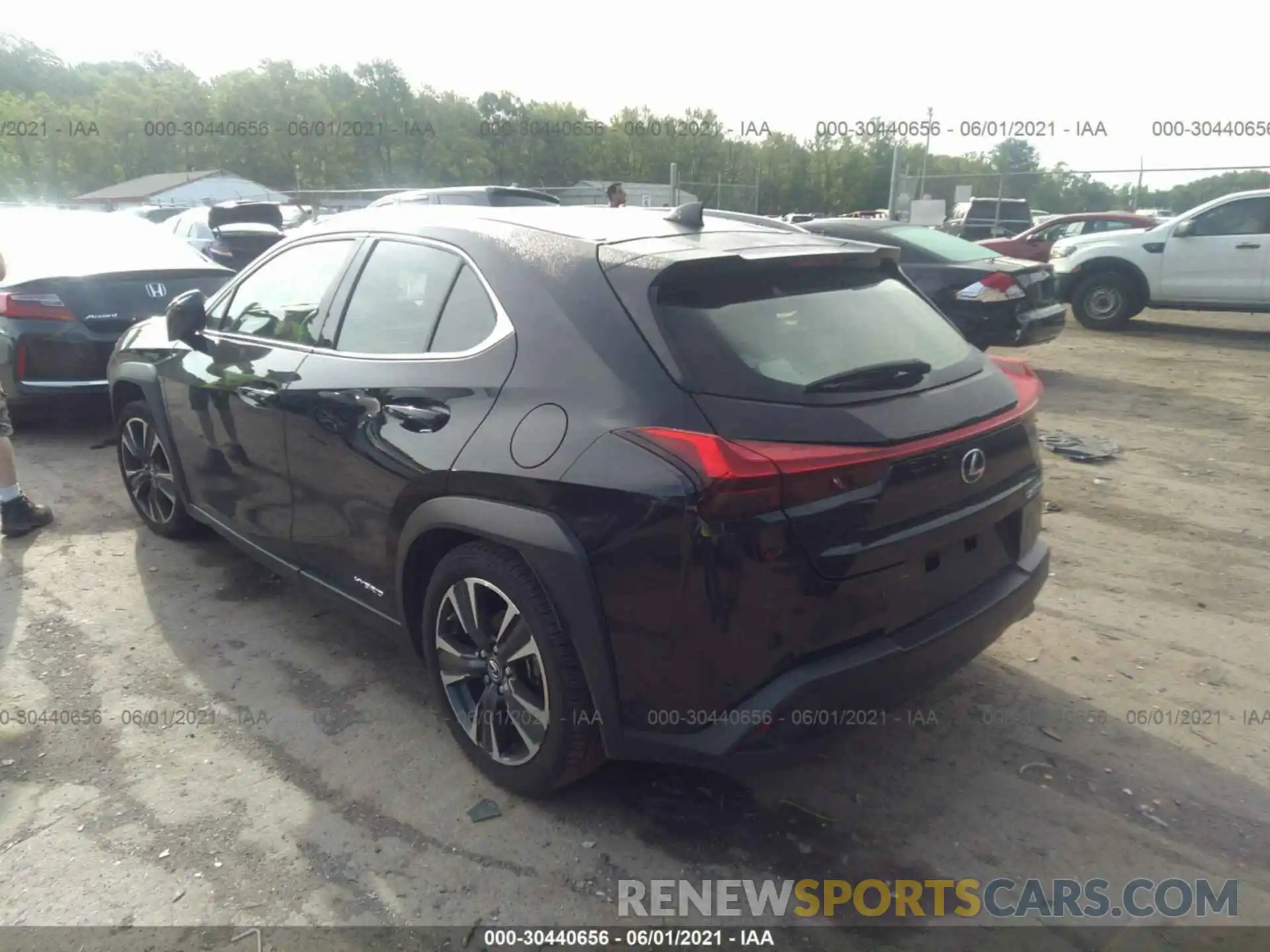 3 Photograph of a damaged car JTHP9JBH1L2026725 LEXUS UX 2020