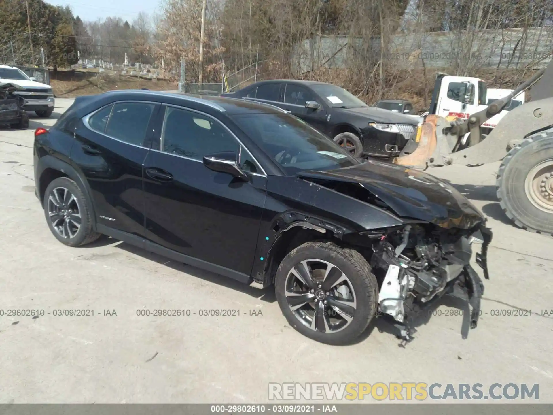 1 Фотография поврежденного автомобиля JTHP9JBH2L2020139 LEXUS UX 2020