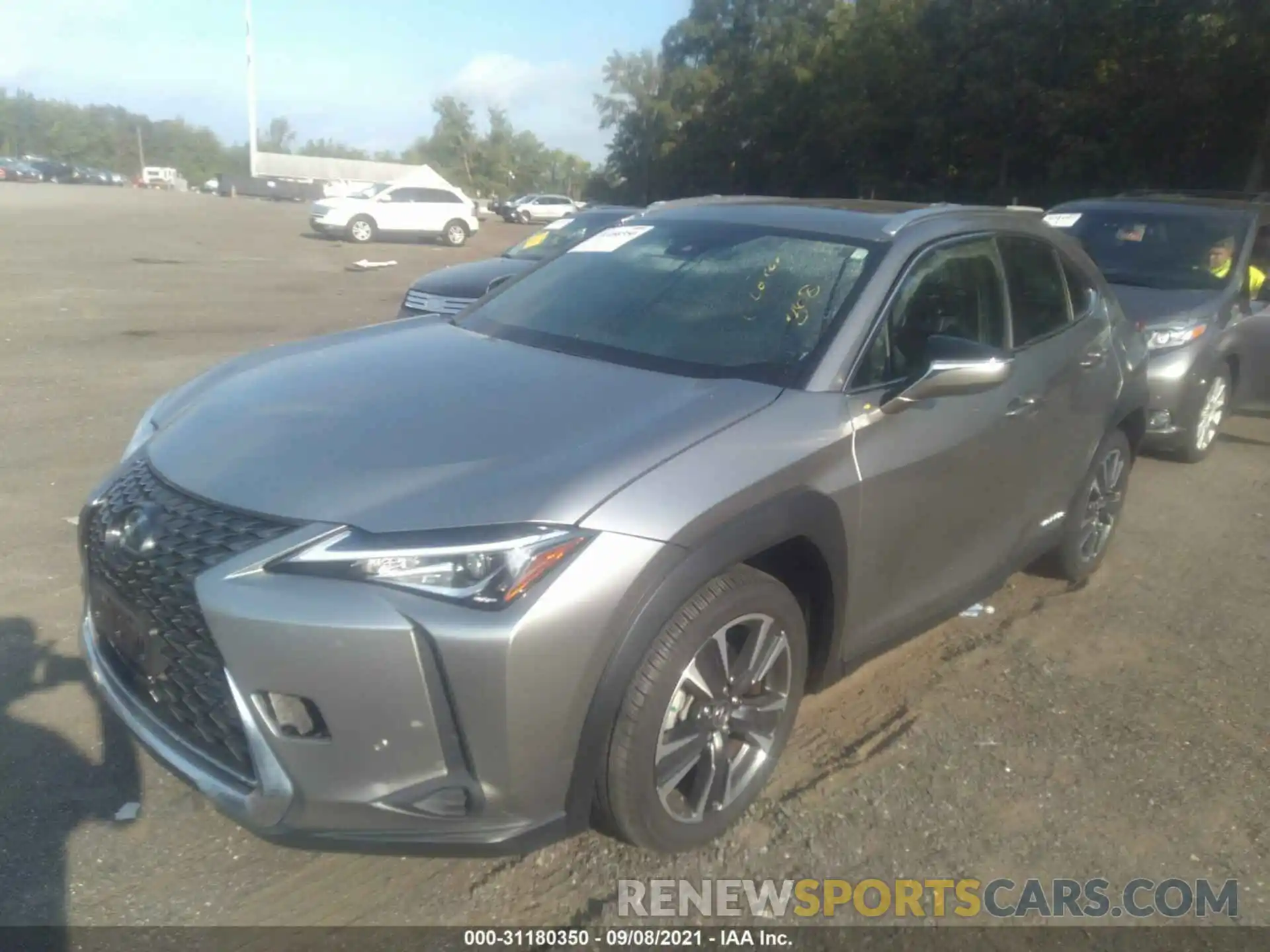 2 Photograph of a damaged car JTHP9JBH2L2025826 LEXUS UX 2020