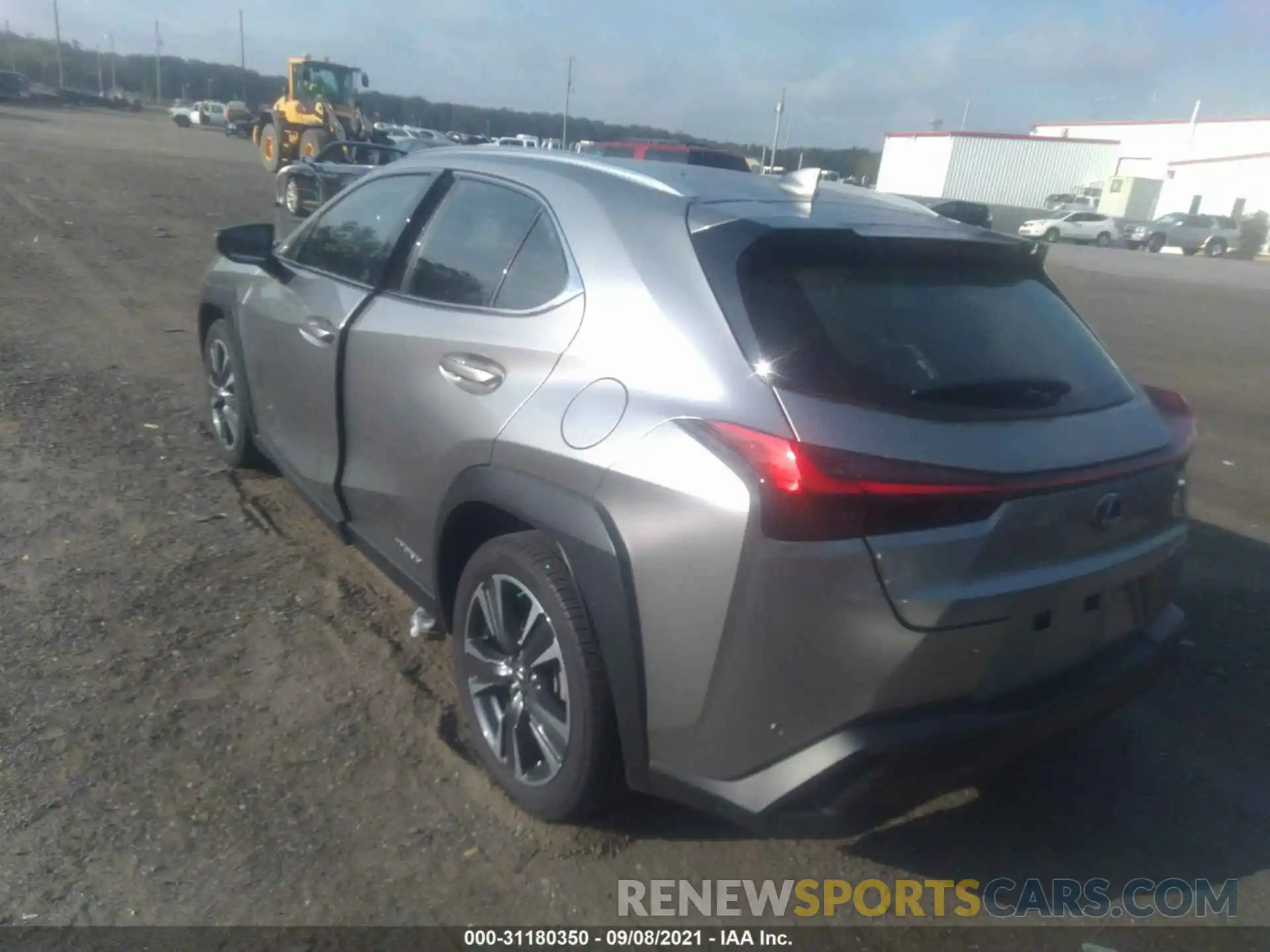 3 Фотография поврежденного автомобиля JTHP9JBH2L2025826 LEXUS UX 2020