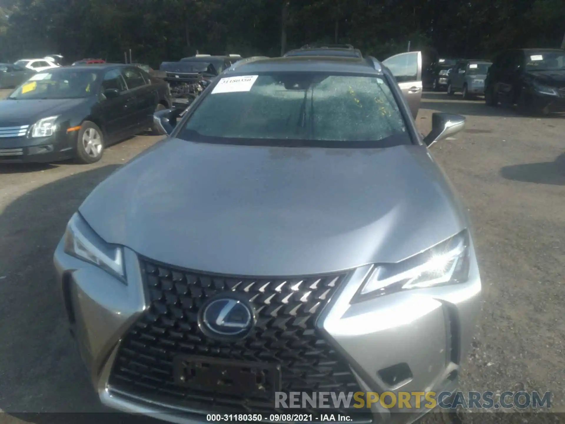 6 Photograph of a damaged car JTHP9JBH2L2025826 LEXUS UX 2020