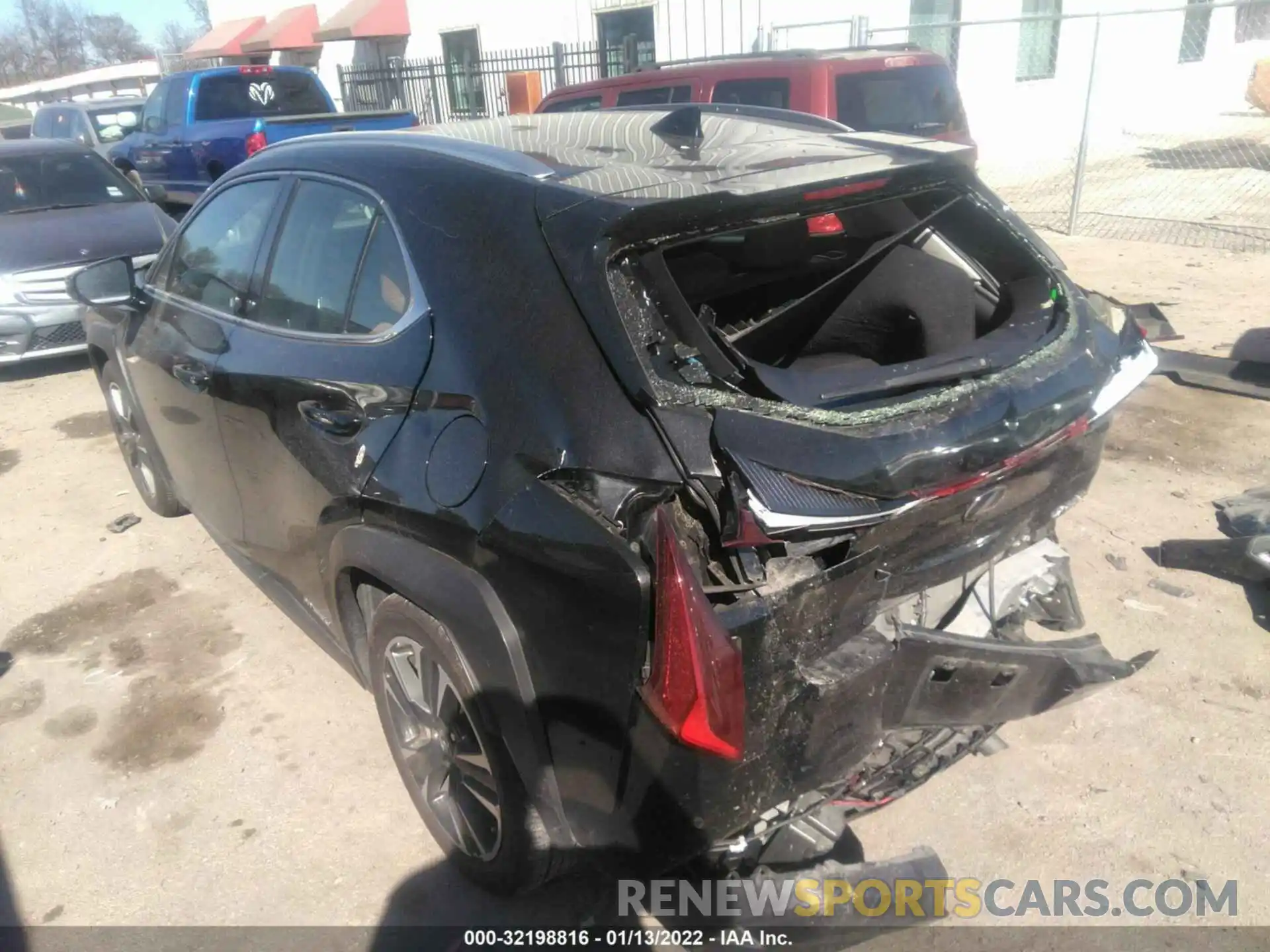 6 Photograph of a damaged car JTHP9JBH2L2028290 LEXUS UX 2020