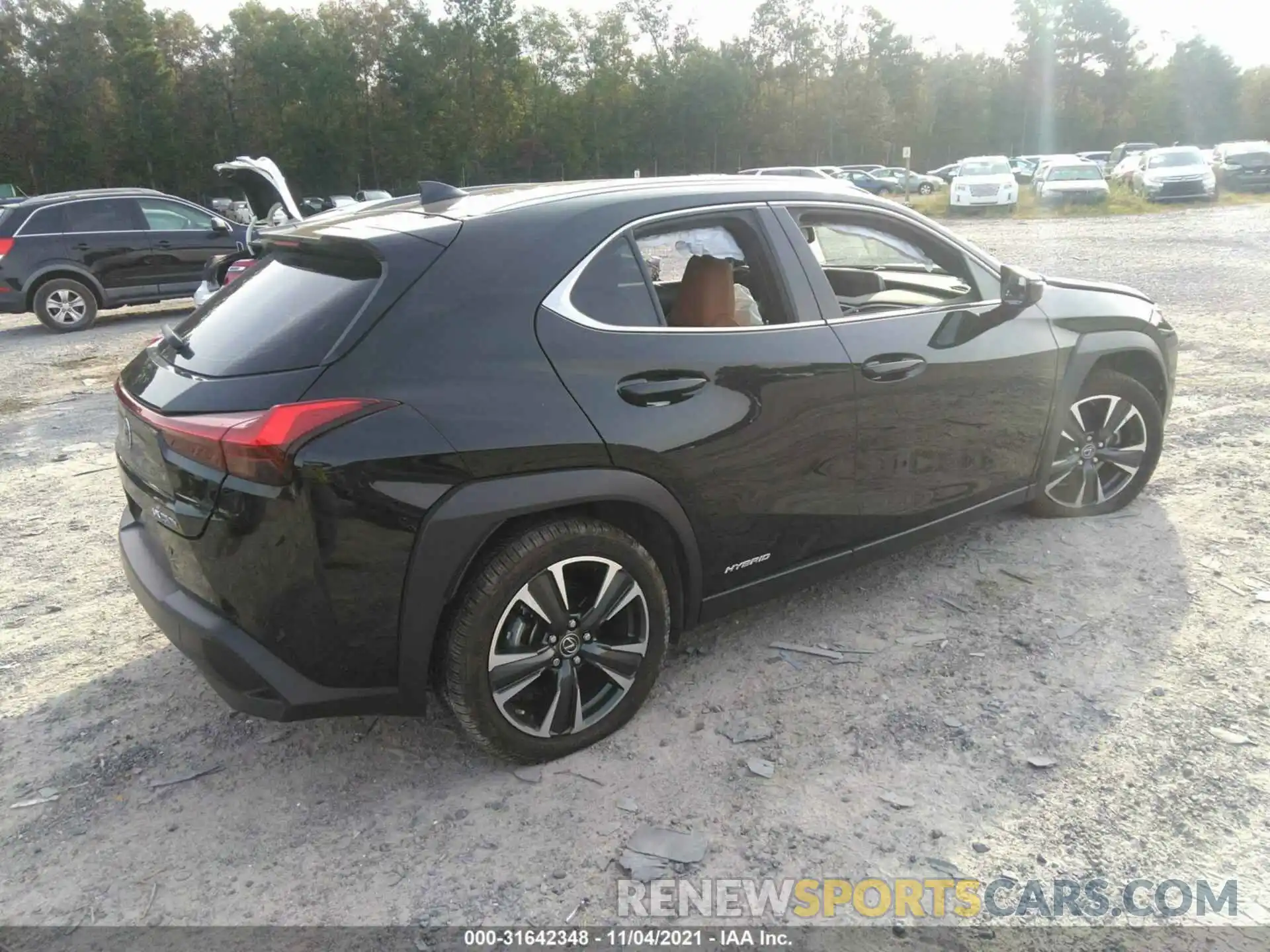 4 Фотография поврежденного автомобиля JTHP9JBH4L2023608 LEXUS UX 2020