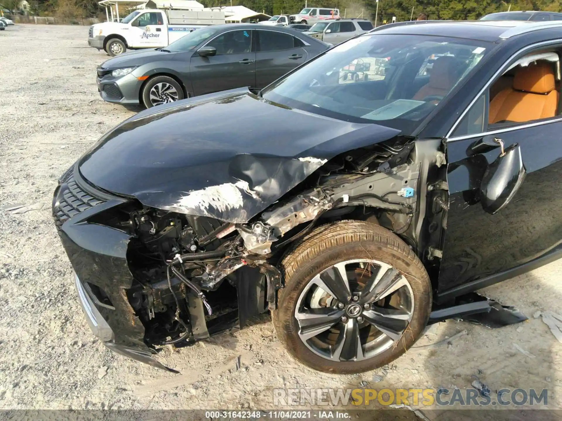 6 Фотография поврежденного автомобиля JTHP9JBH4L2023608 LEXUS UX 2020