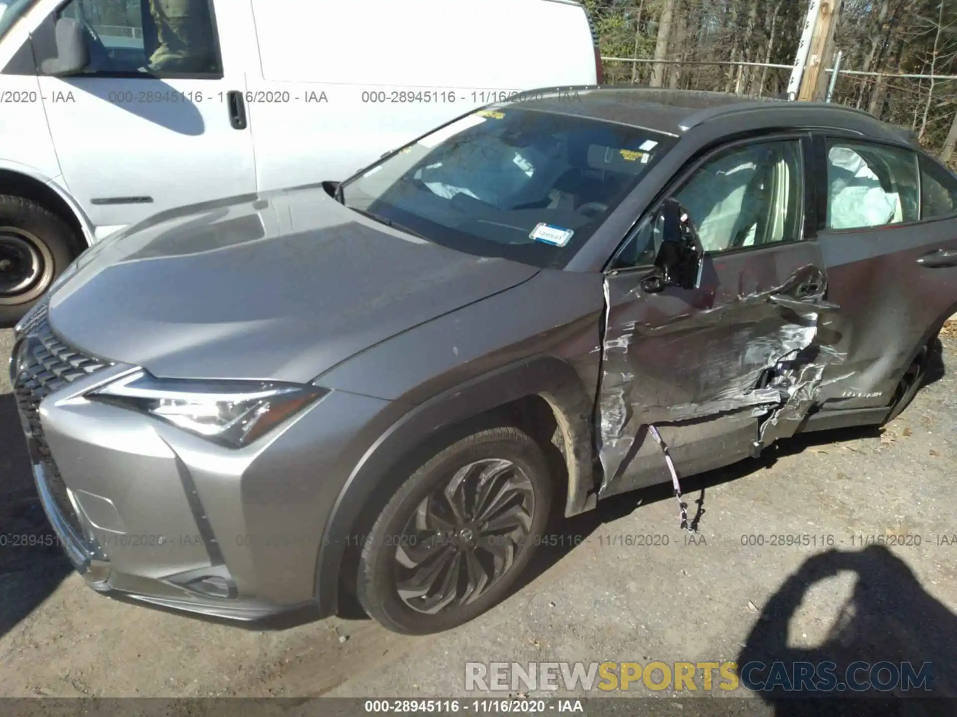 2 Photograph of a damaged car JTHP9JBH4L2025925 LEXUS UX 2020