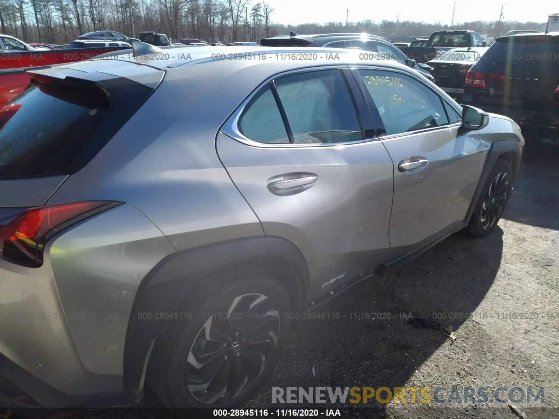 4 Photograph of a damaged car JTHP9JBH4L2025925 LEXUS UX 2020