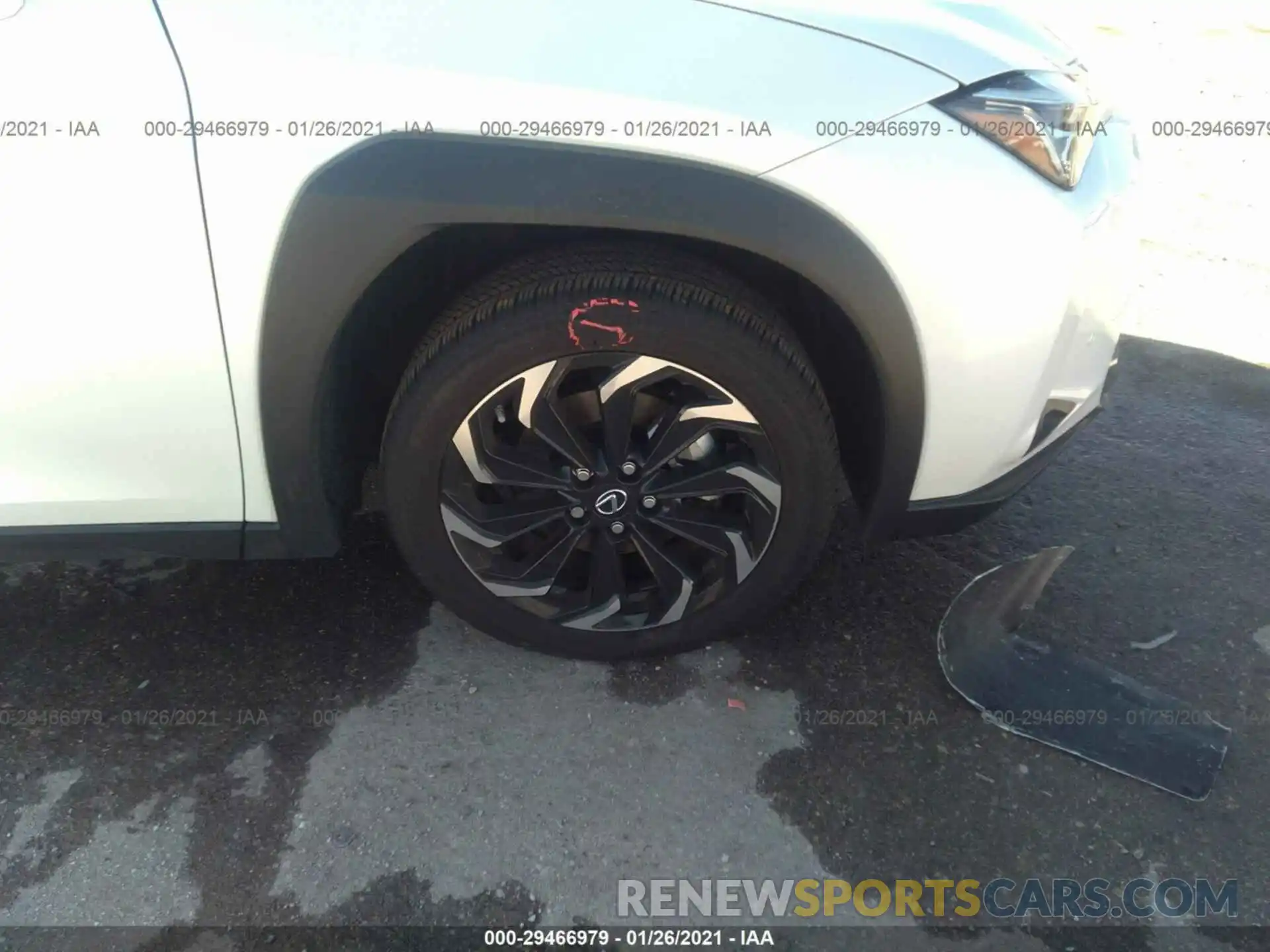 14 Photograph of a damaged car JTHP9JBH4L2028131 LEXUS UX 2020